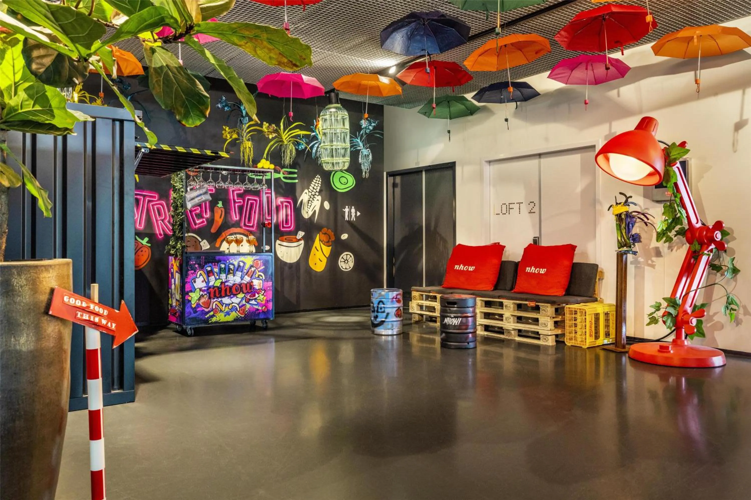 Bedroom in nhow Rotterdam