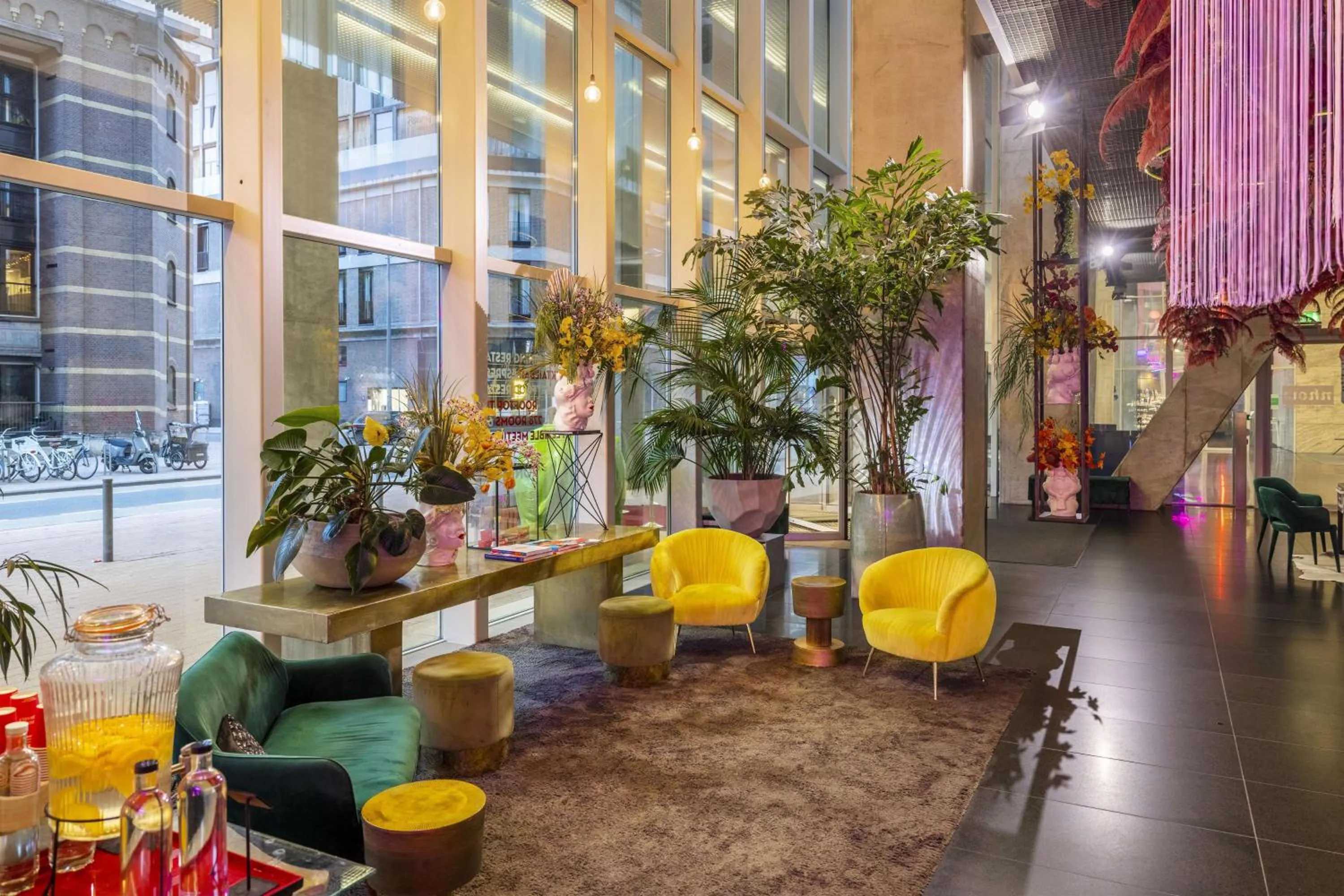 Lobby or reception in nhow Rotterdam