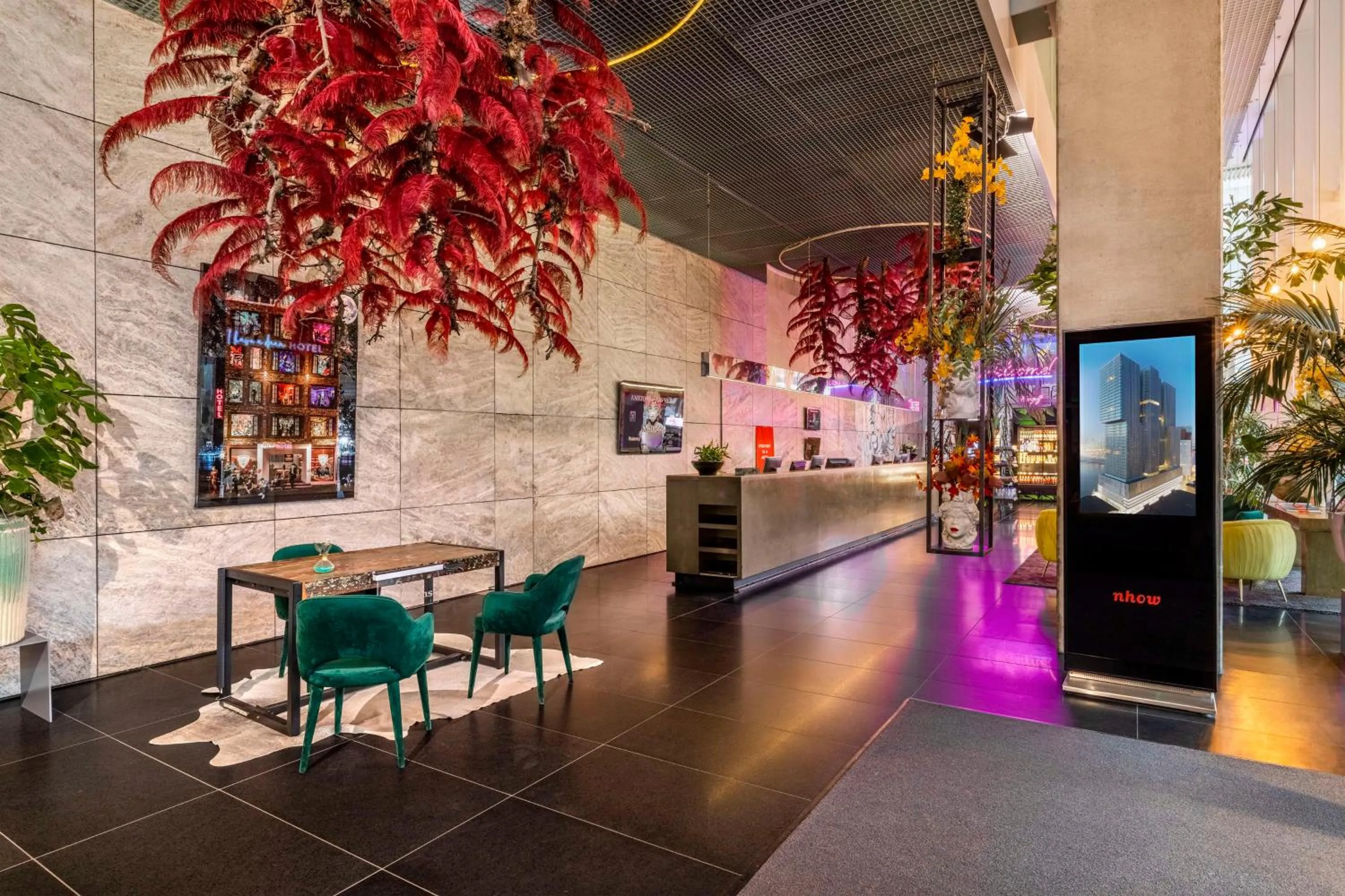 Lobby or reception in nhow Rotterdam