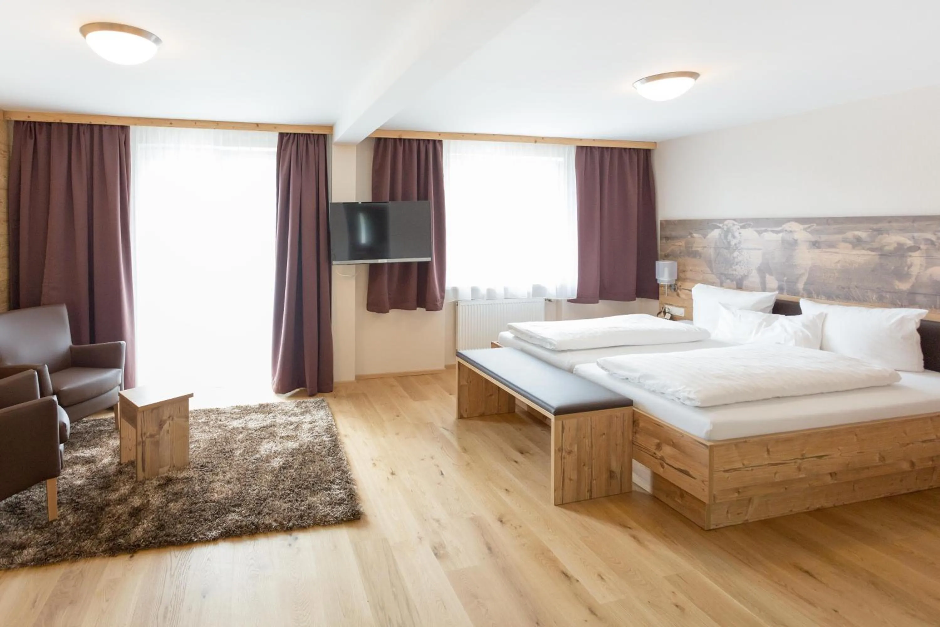 Bed in Hotel Dirsch Wellness & Spa Resort