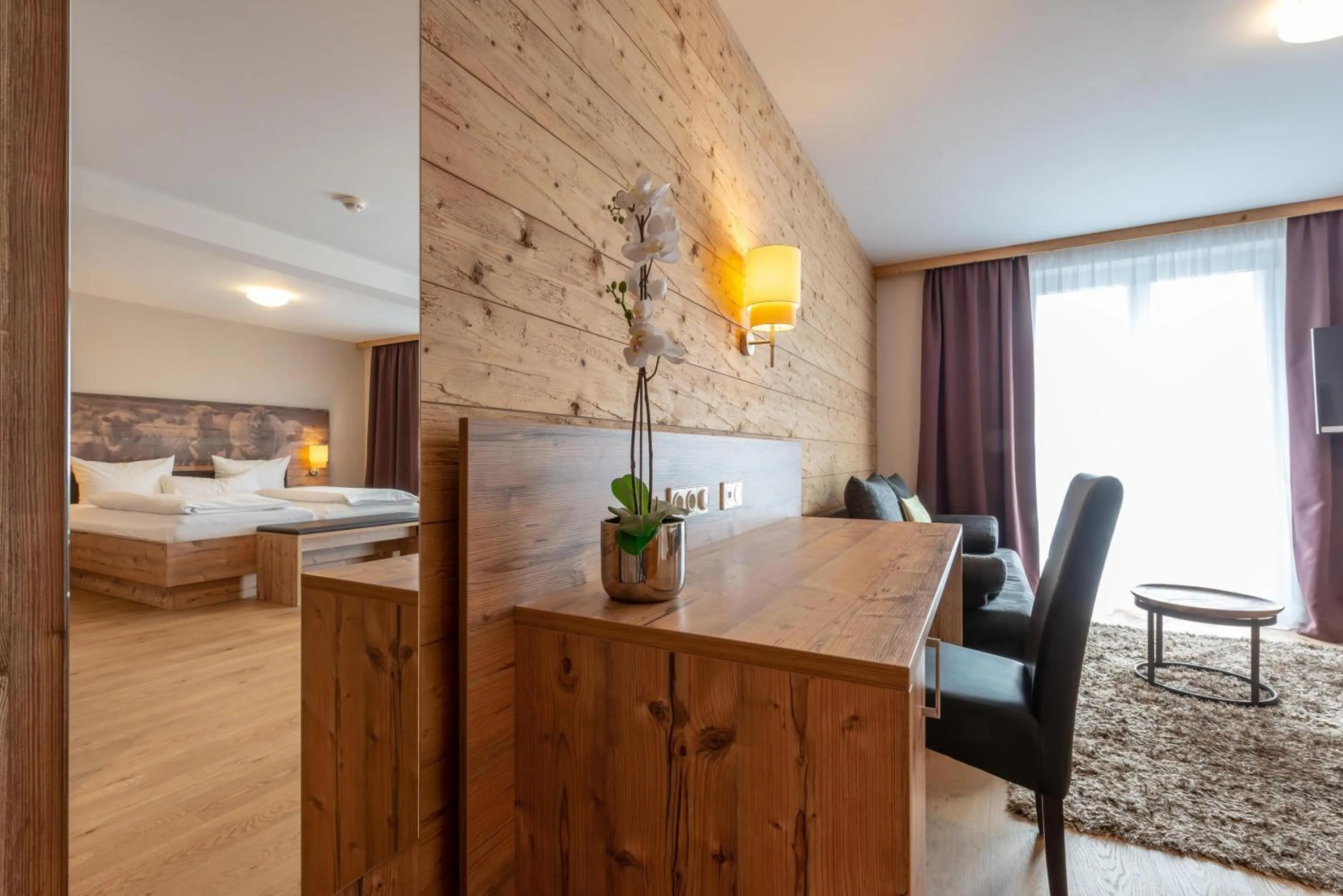 Bed in Hotel Dirsch Wellness & Spa Resort