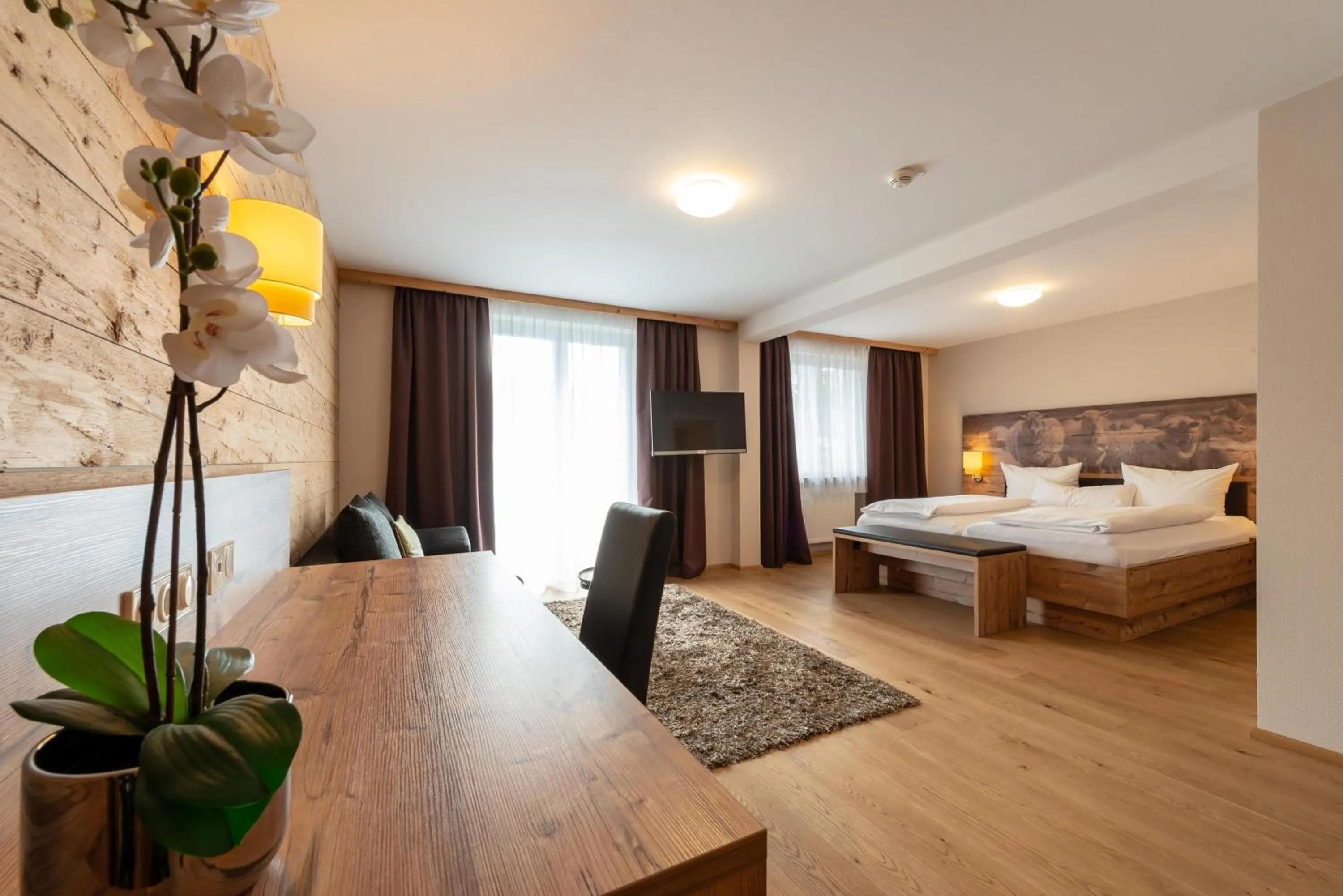 Bed in Hotel Dirsch Wellness & Spa Resort