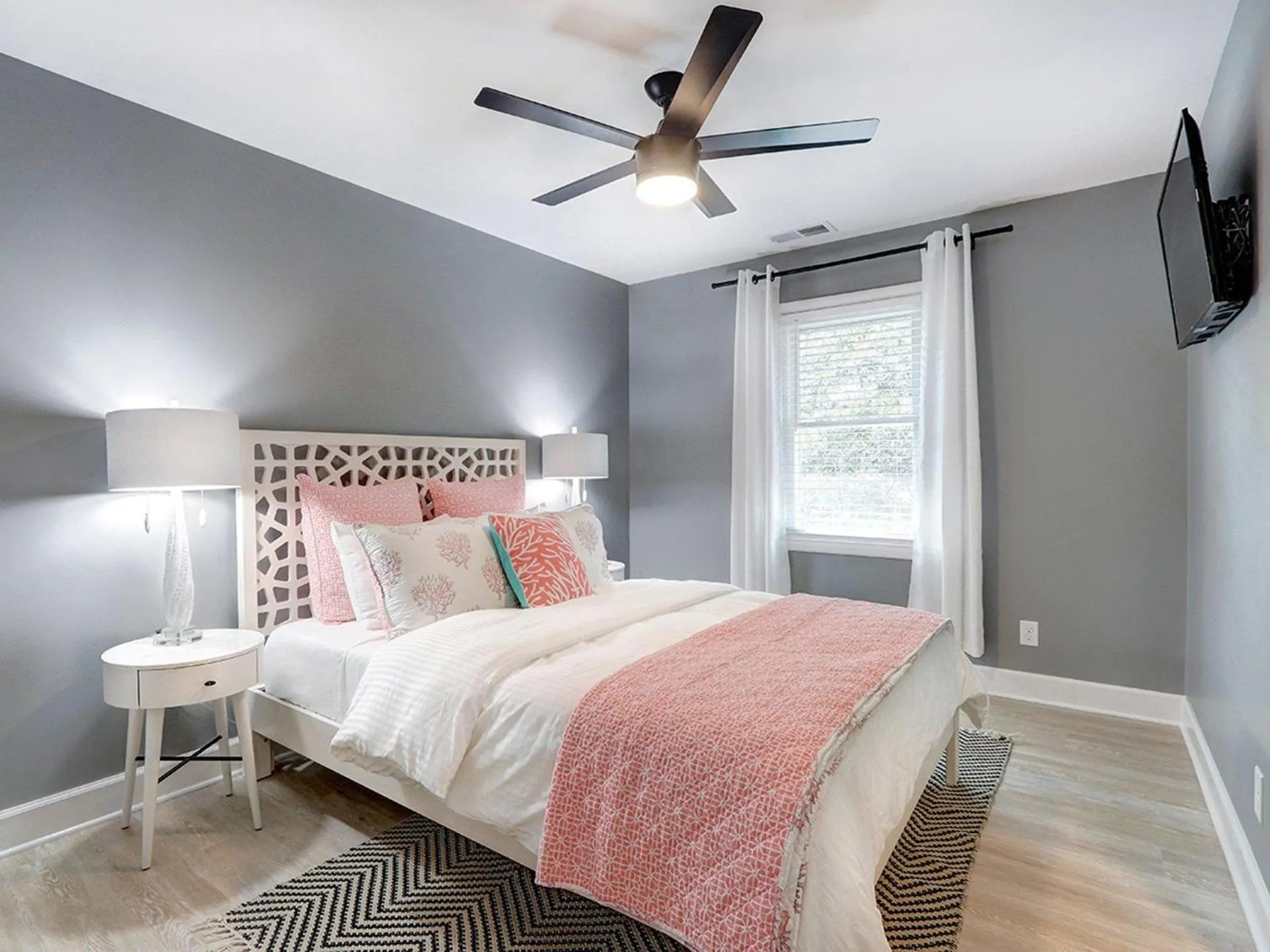 Bed in Deja Blue A & B