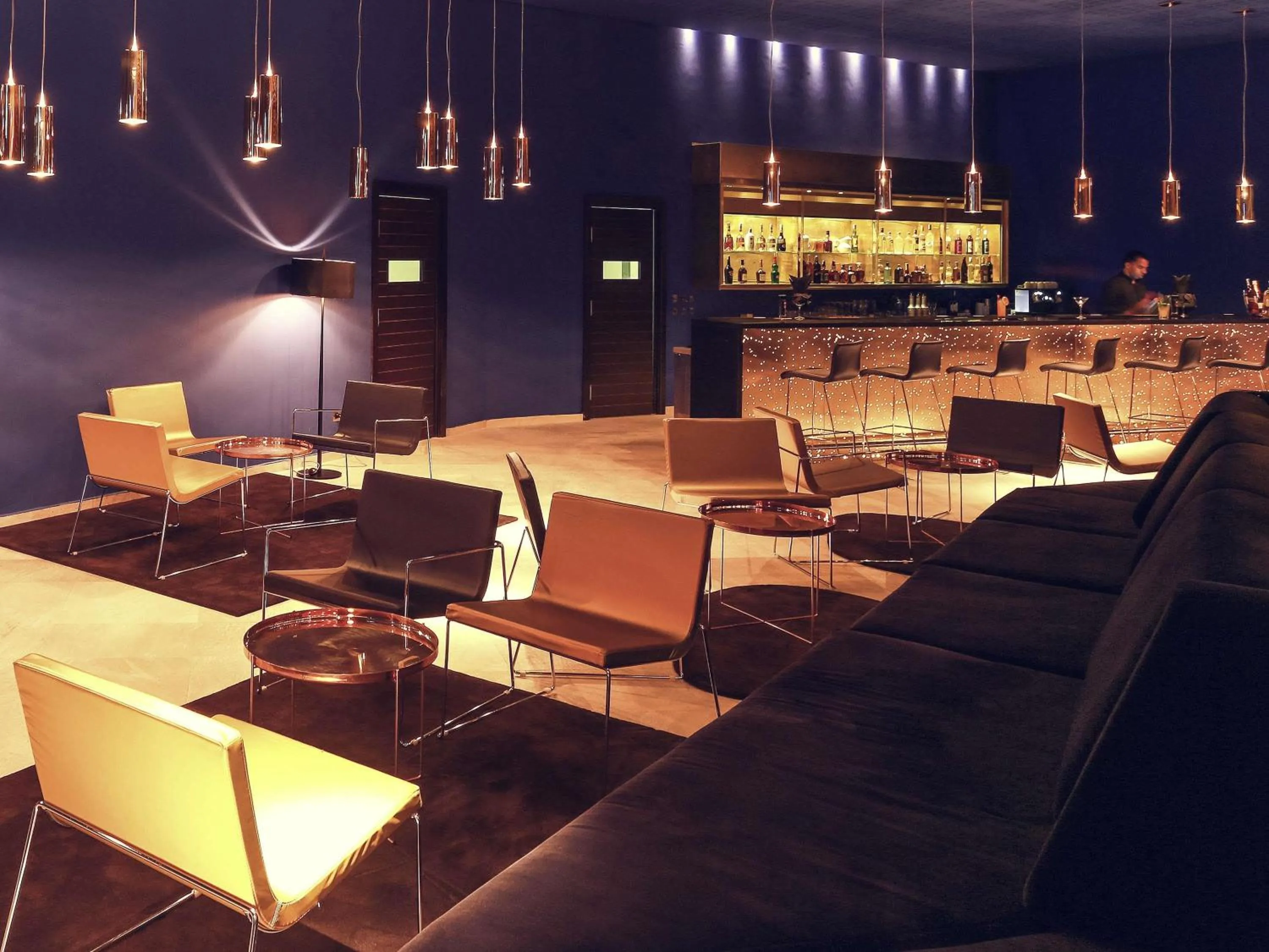 Lounge or bar in Mercure Quemado Al-Hoceima Resort