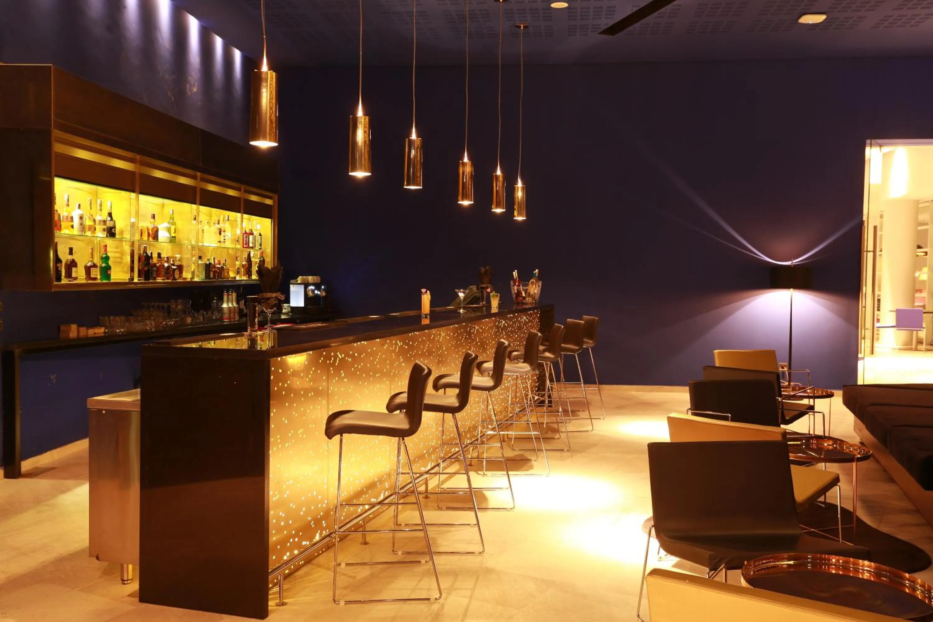 Lounge or bar in Mercure Quemado Al-Hoceima Resort