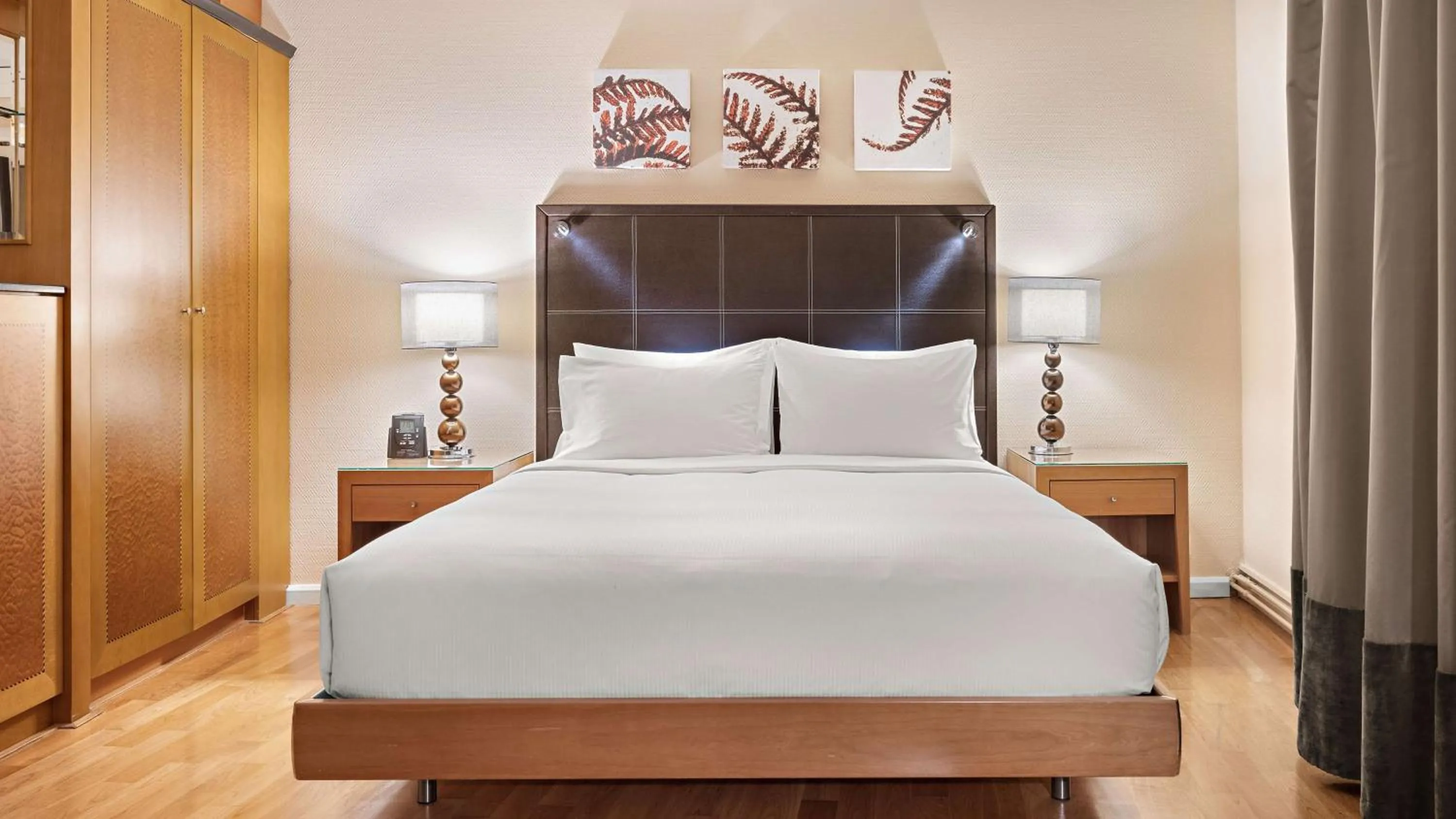 Bed in Hilton Dresden an der Frauenkirche