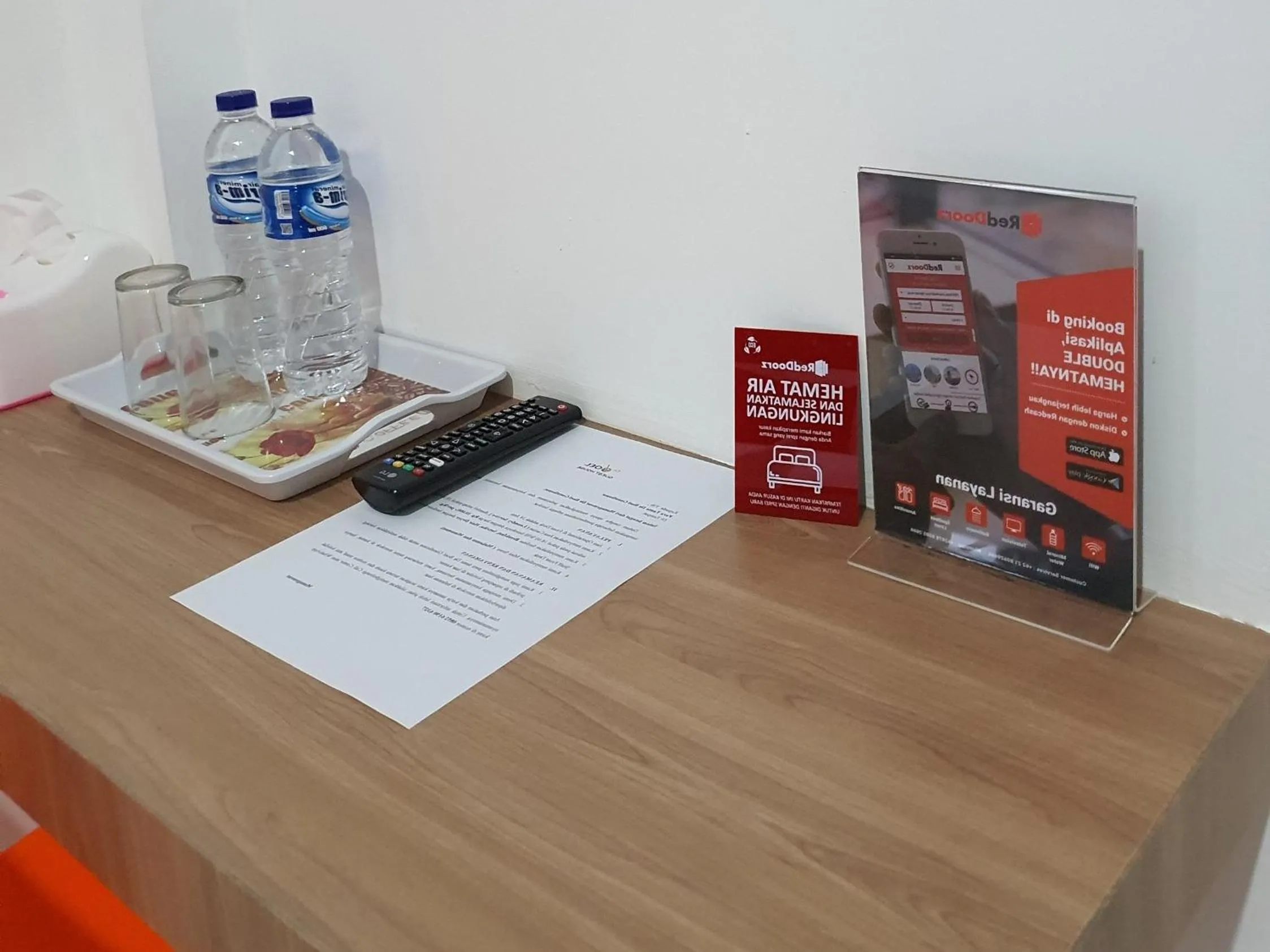 Facade/entrance in RedDoorz near CitraLand Gama City Medan