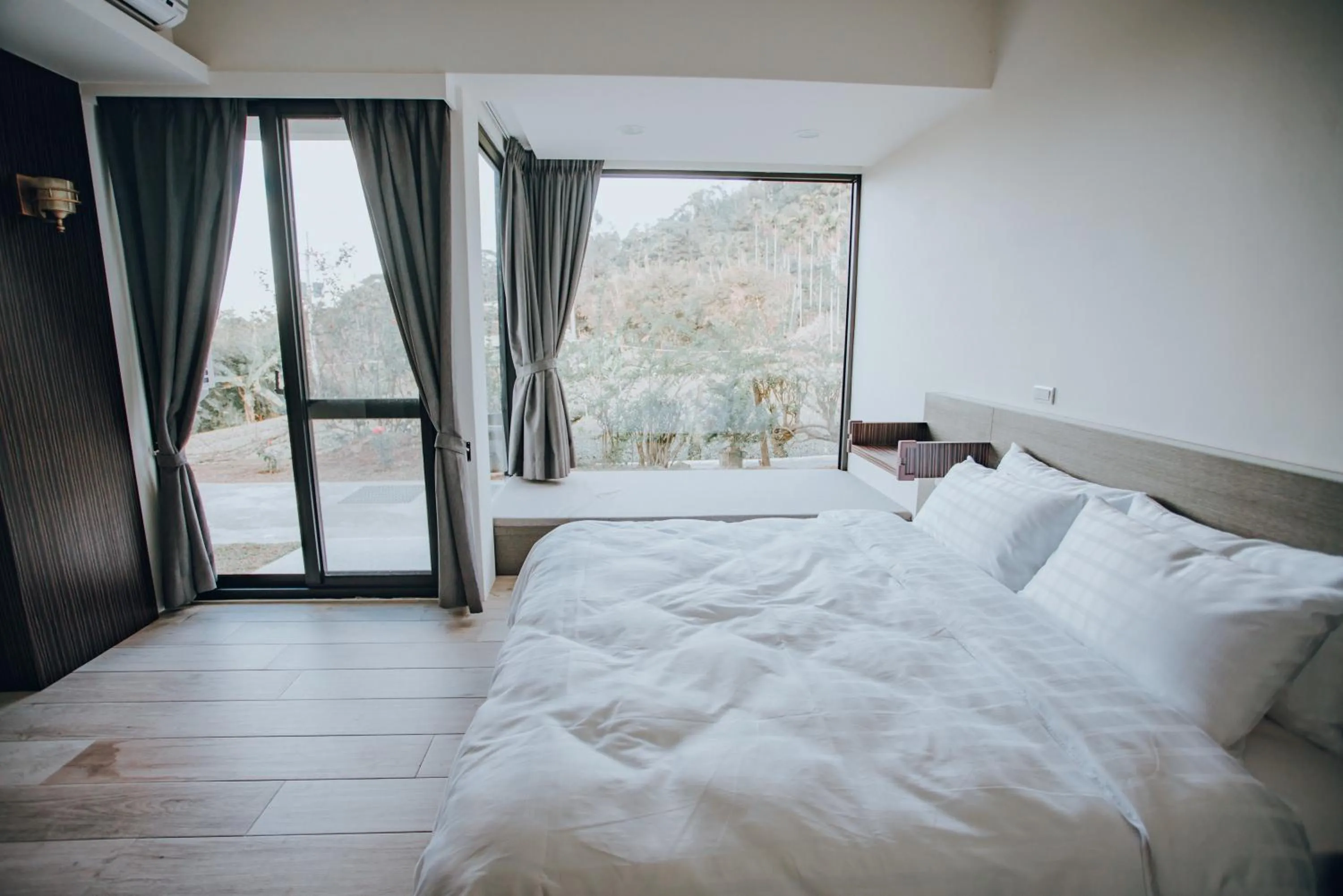 Bed in Ruili Tea Villa