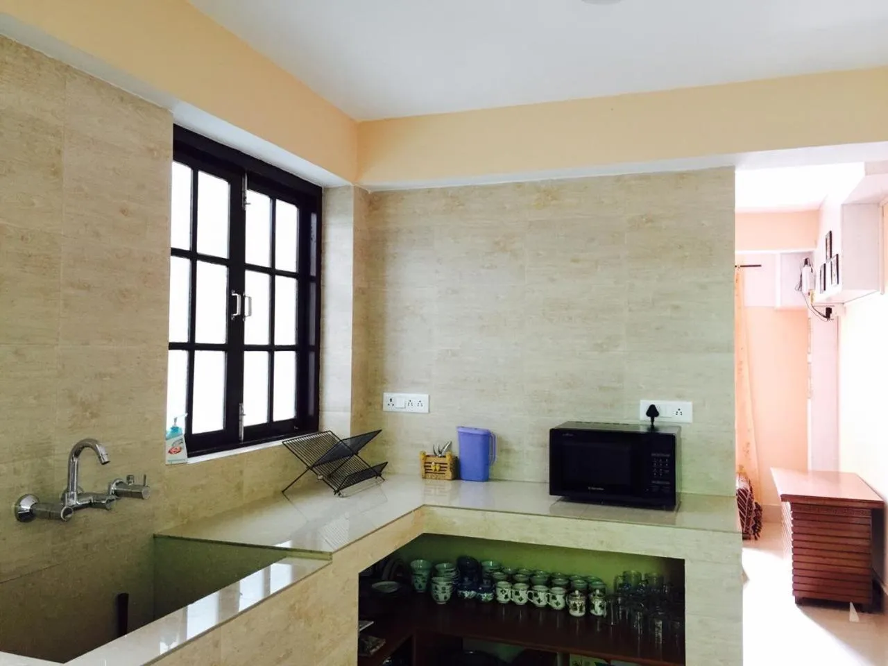 Kitchen or kitchenette in Vamoose Pegs