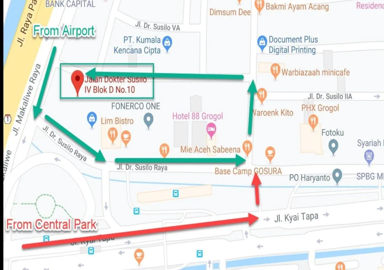 Restaurant/places to eat in Susilo Residence 10