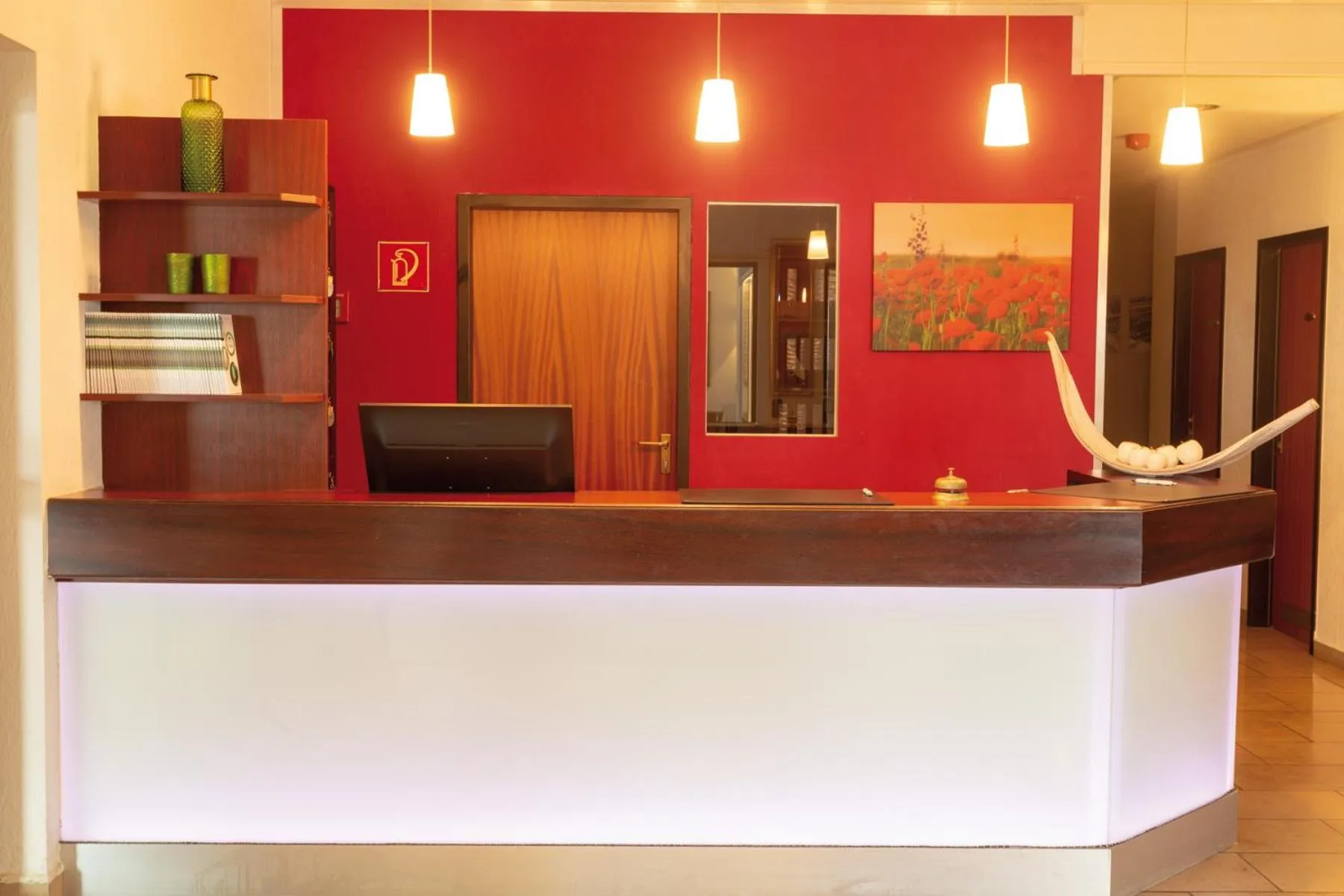 Lobby or reception in Hotel Tannenhof Haiger