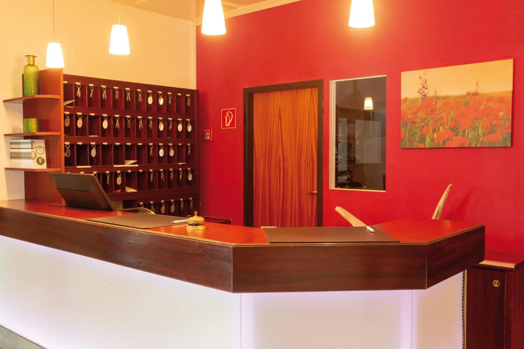 Lobby or reception in Hotel Tannenhof Haiger