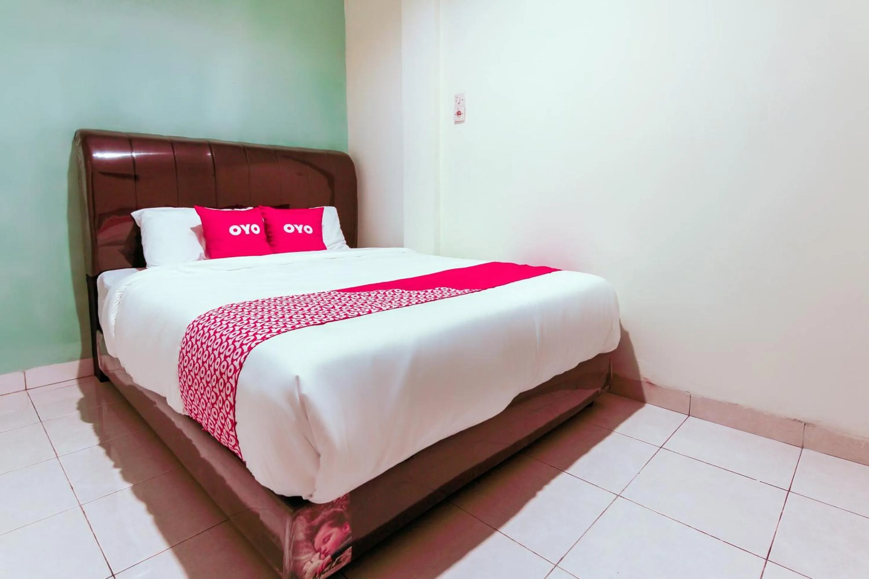 Bedroom, Bed in Hotel O Nami House