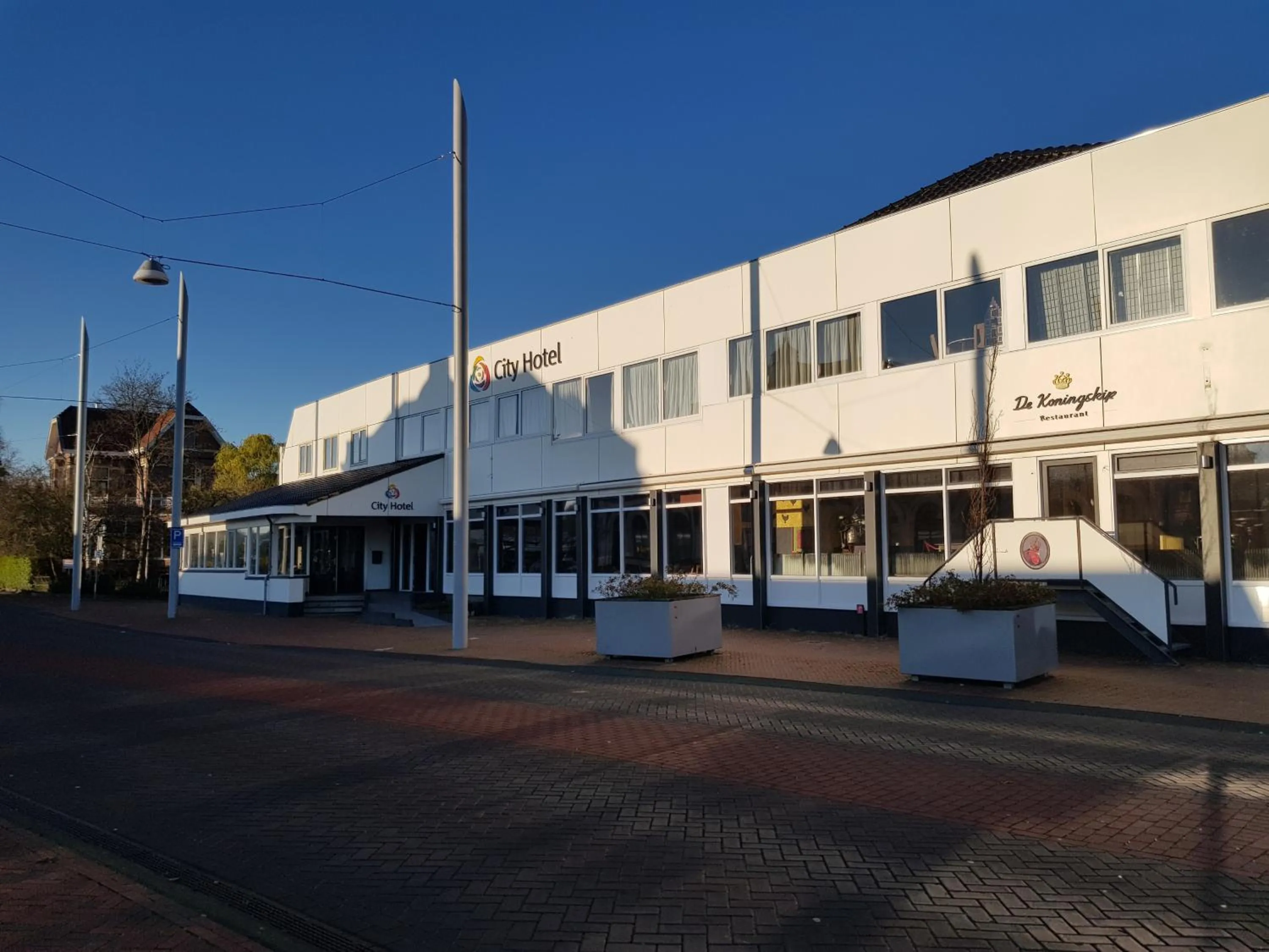 Facade/entrance in City Hotel Winschoten