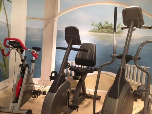 Fitness centre/facilities in Haus am Park