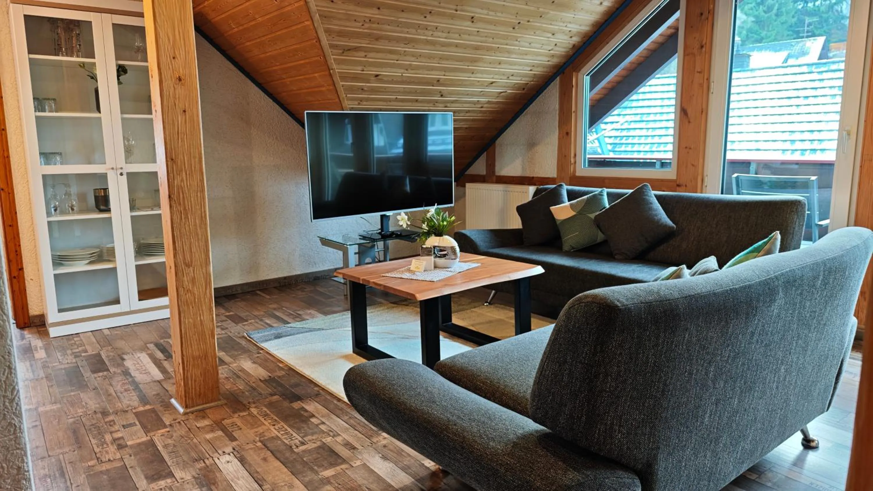 Living room in Hotel Garni "Zur Alten Post"