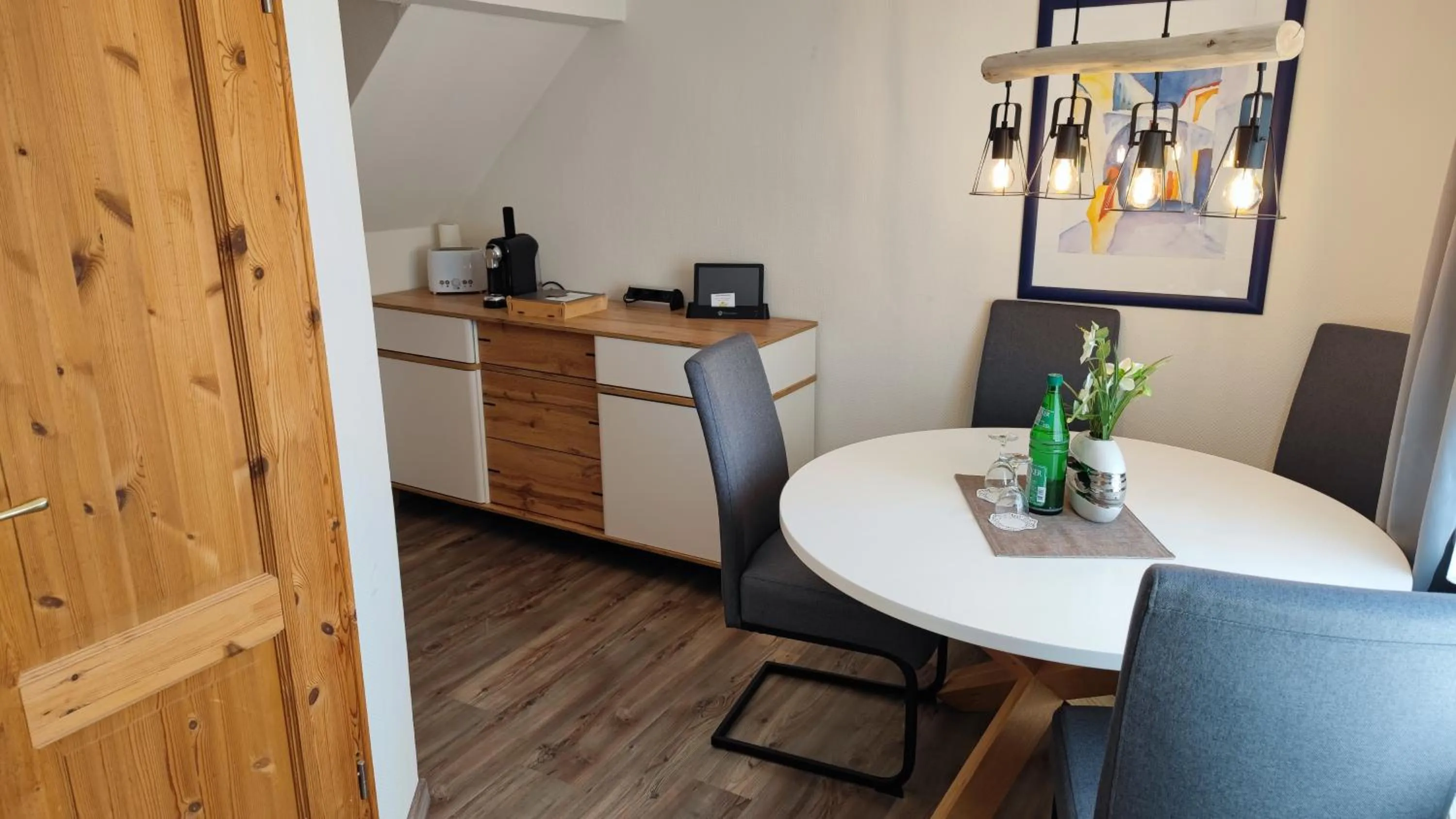 Seating area in Hotel Garni Zur alten Post