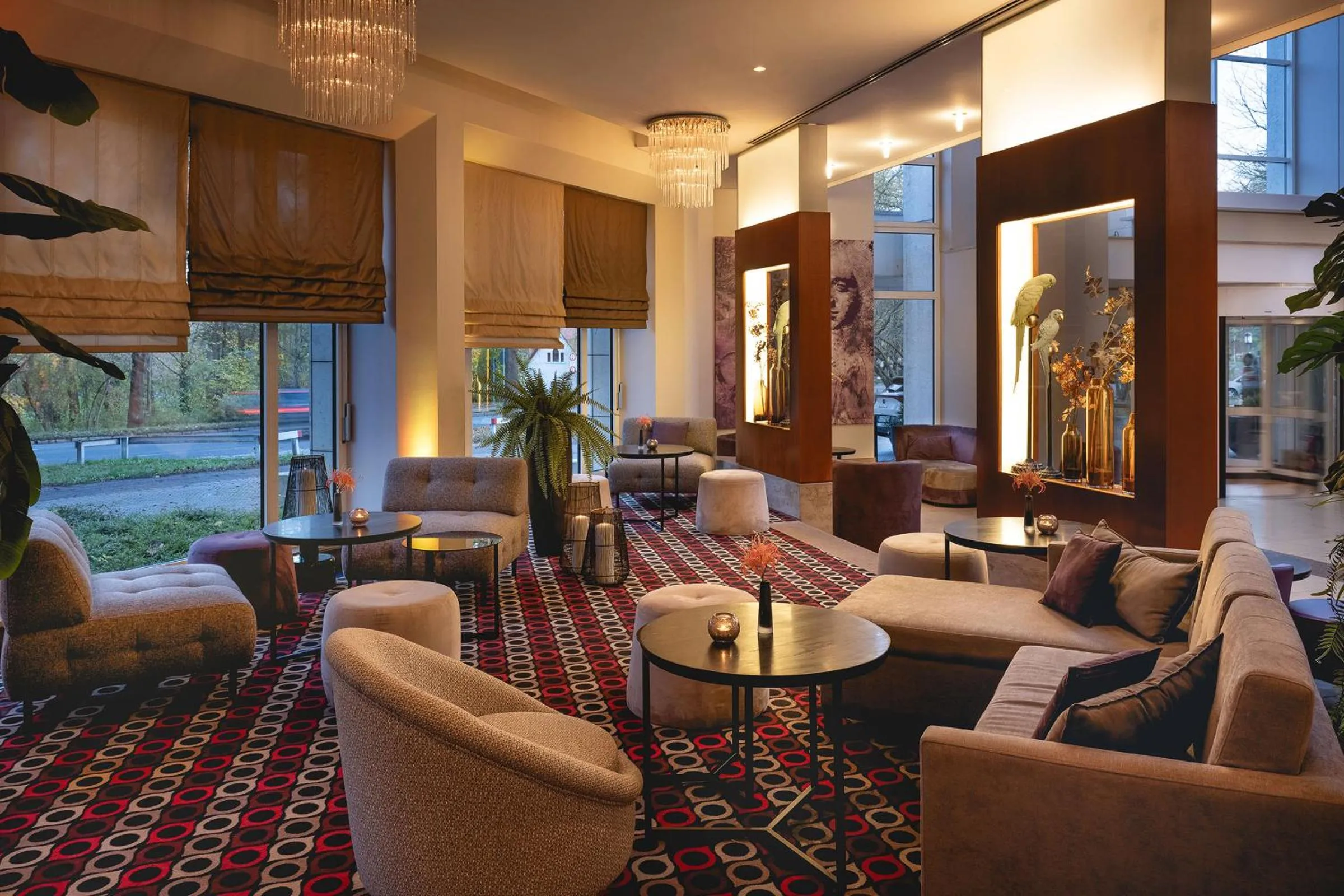 Lounge or bar in Leonardo Hotel Weimar