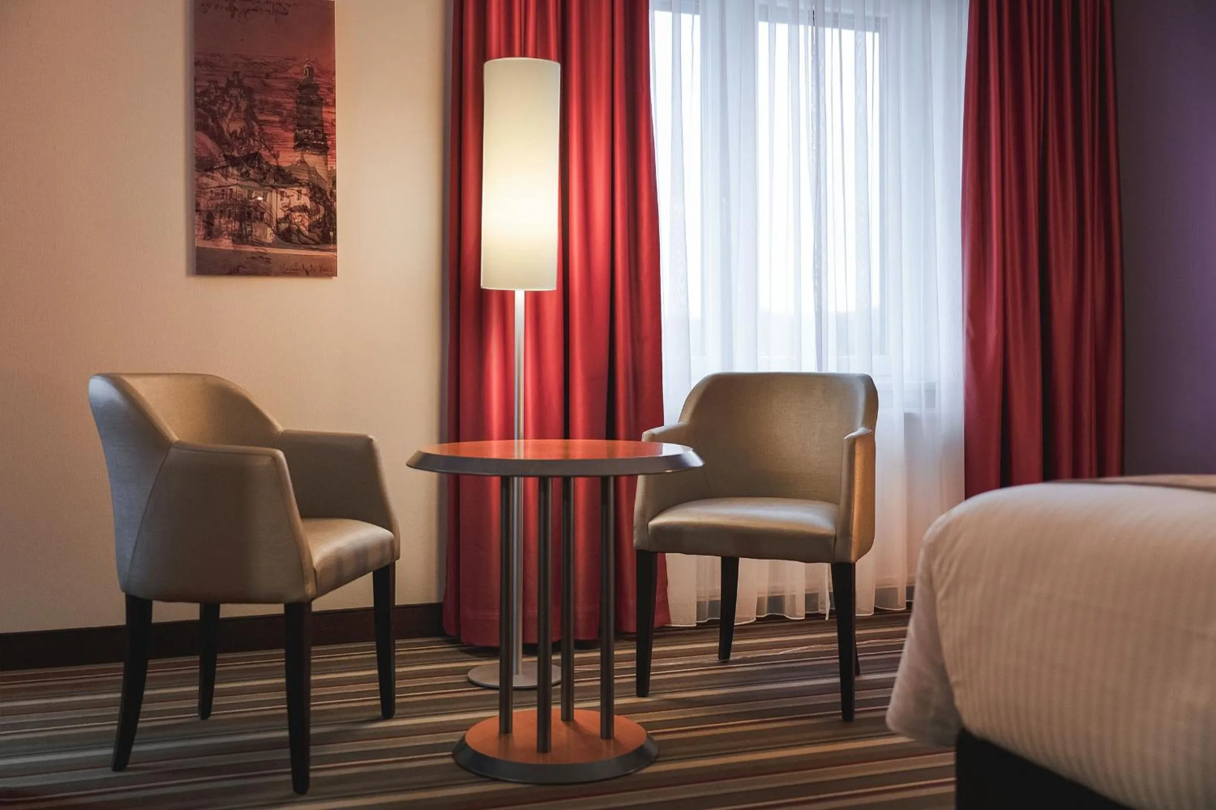 Bed in Leonardo Hotel Weimar