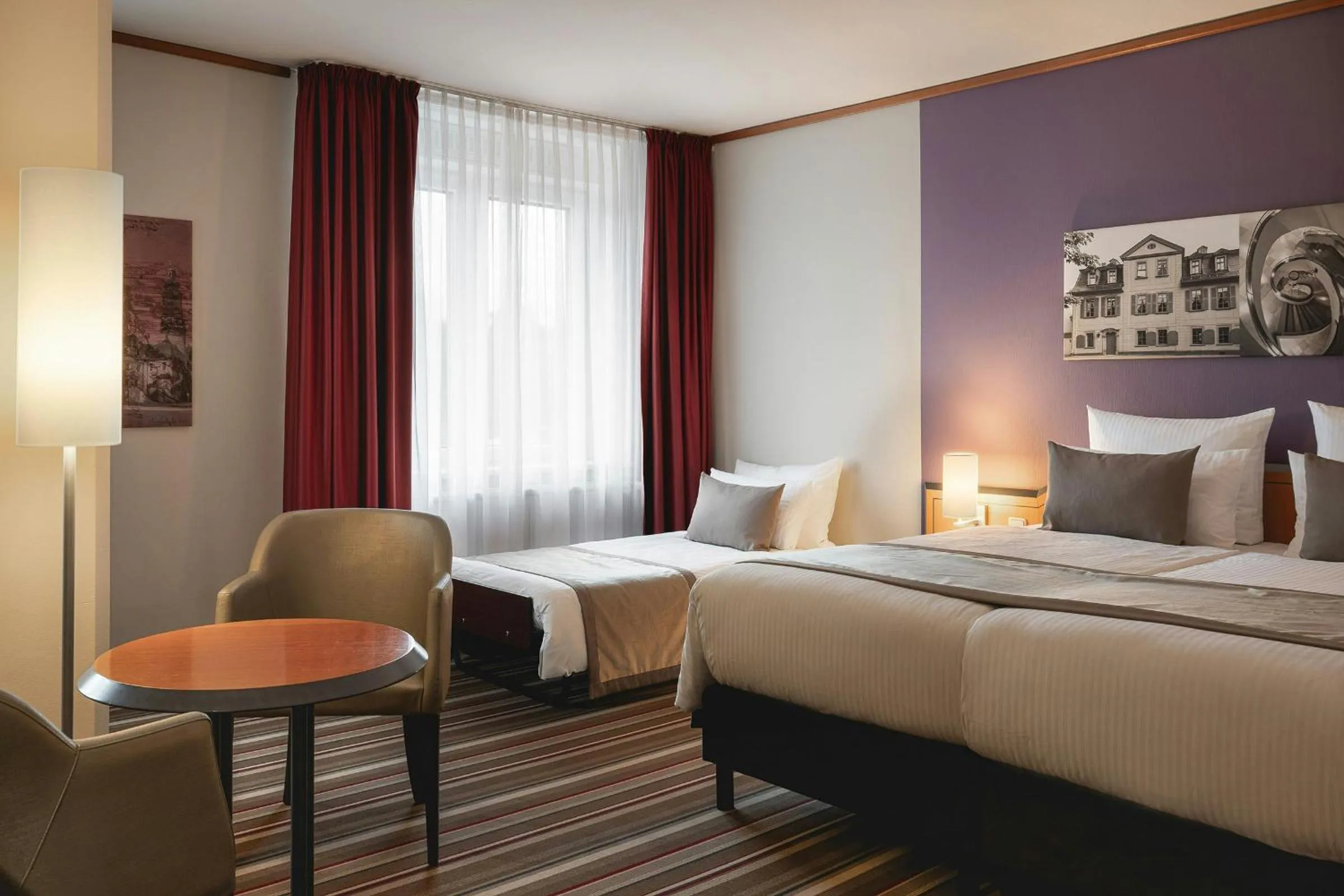 Photo of the whole room, Bed in Leonardo Hotel Weimar