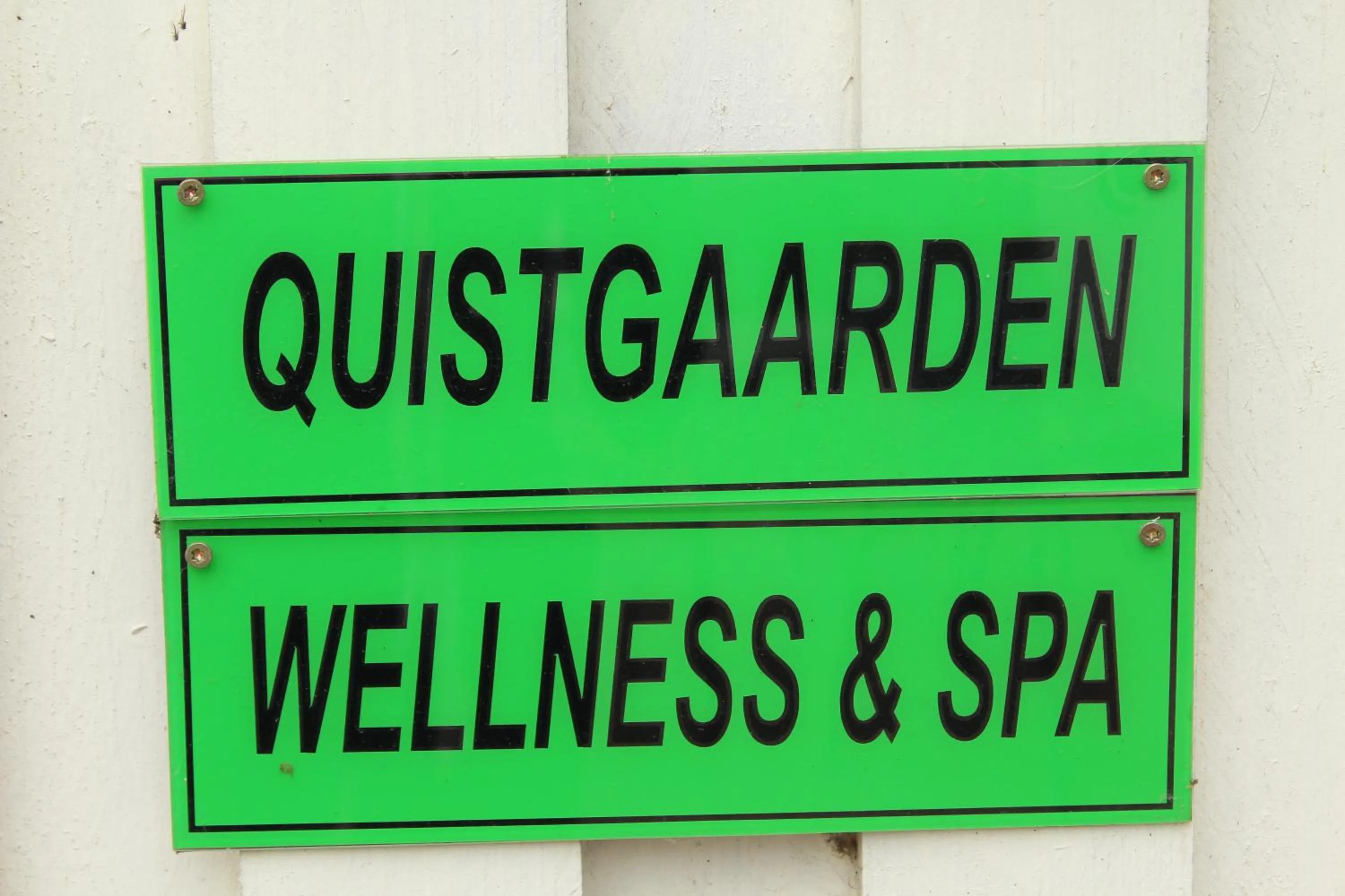 Text overlay in Quistgaarden Bed & Breakfast