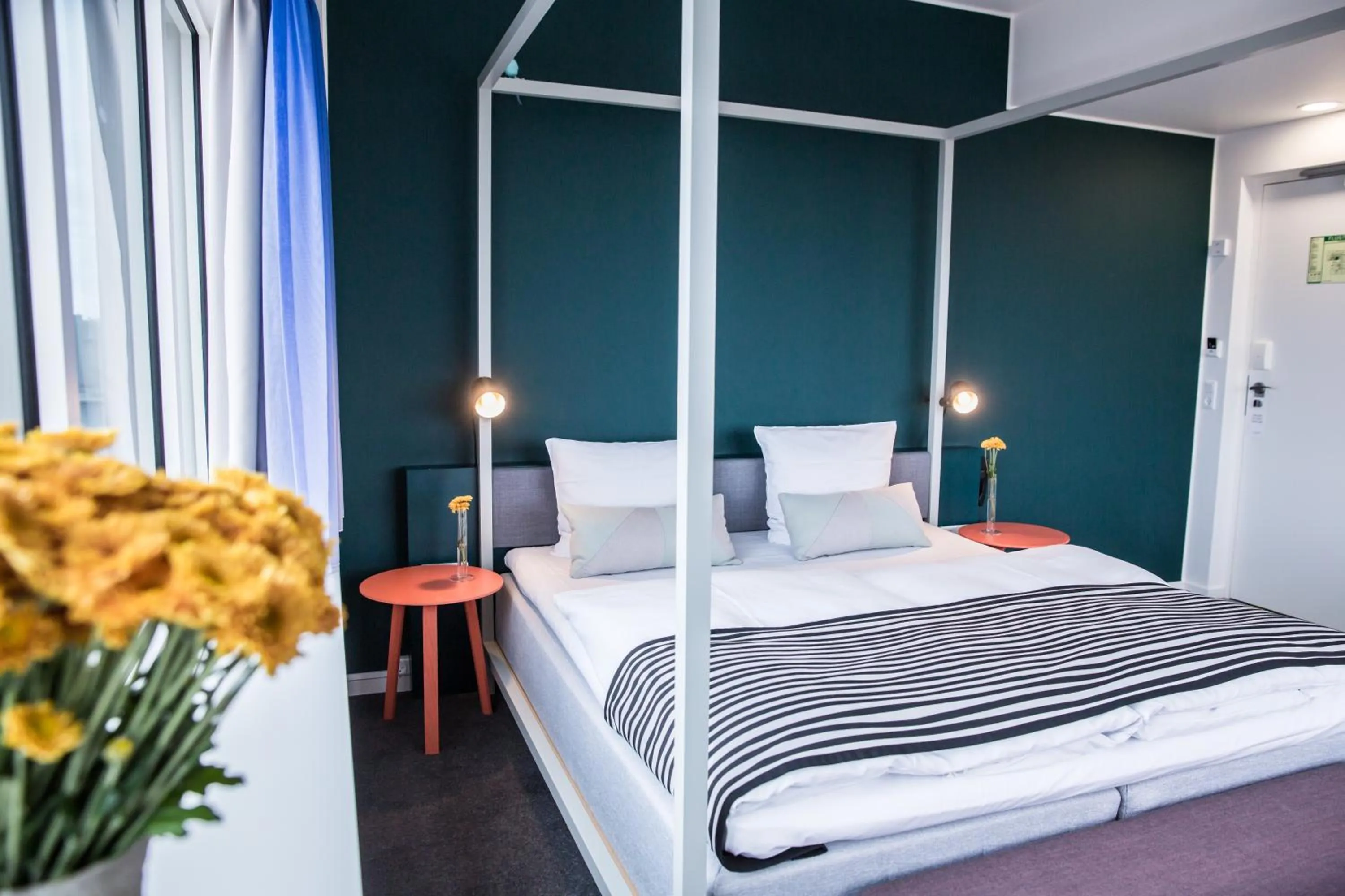 Bedroom, Bed in Comwell Aarhus Dolce by Wyndham