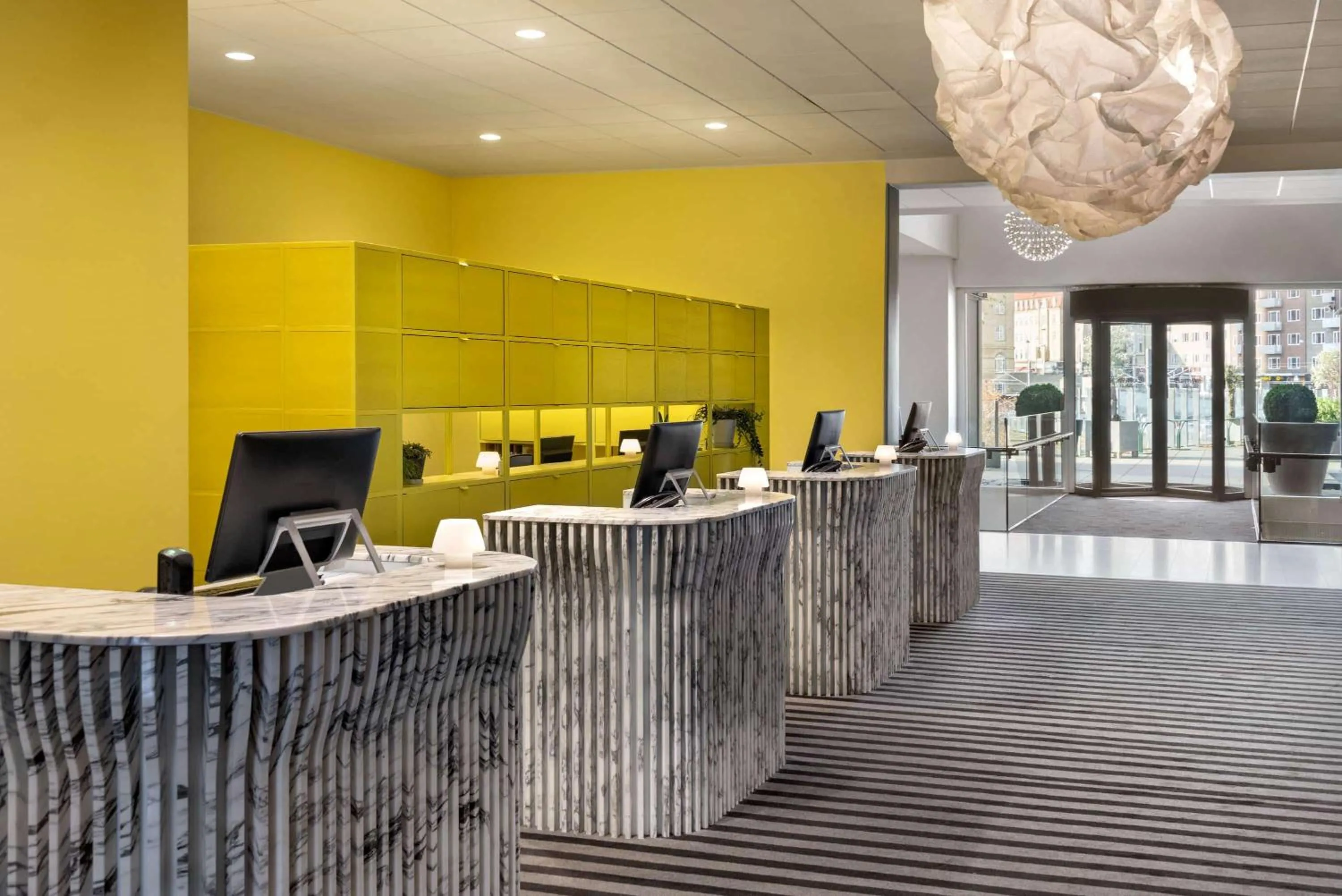 Lobby or reception in Comwell Aarhus Dolce by Wyndham