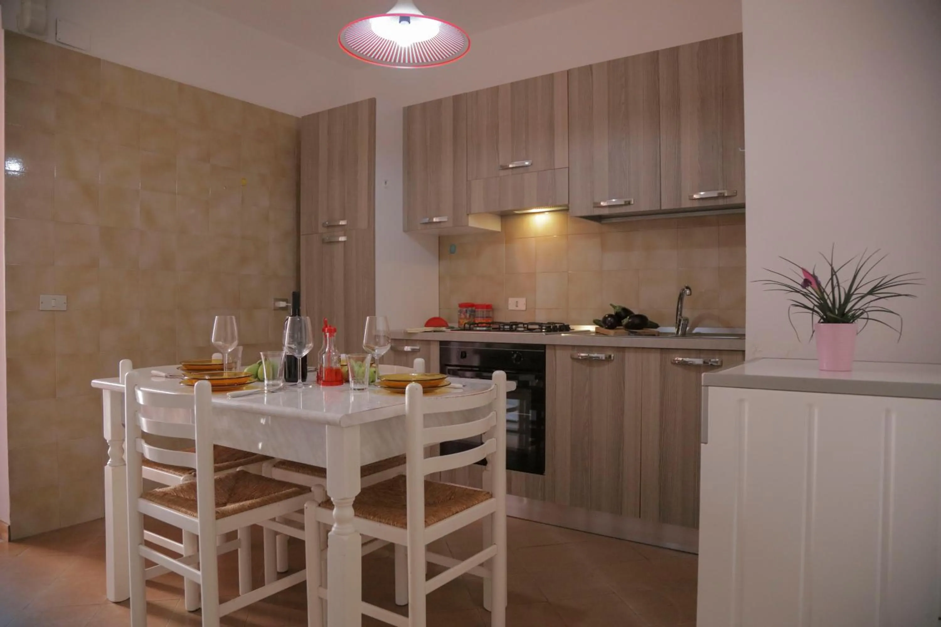 Kitchen or kitchenette in Casa Rosa