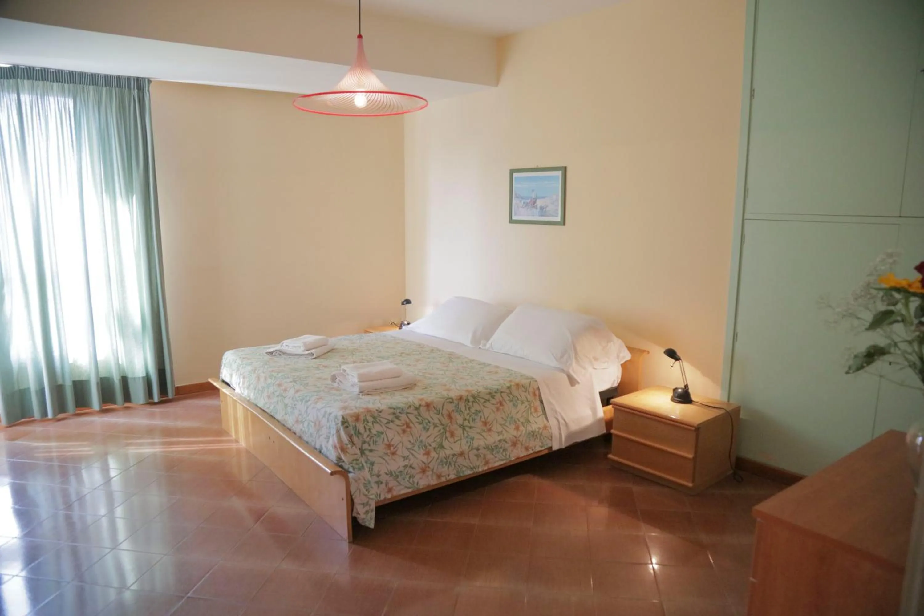 Bedroom, Bed in Casa Rosa