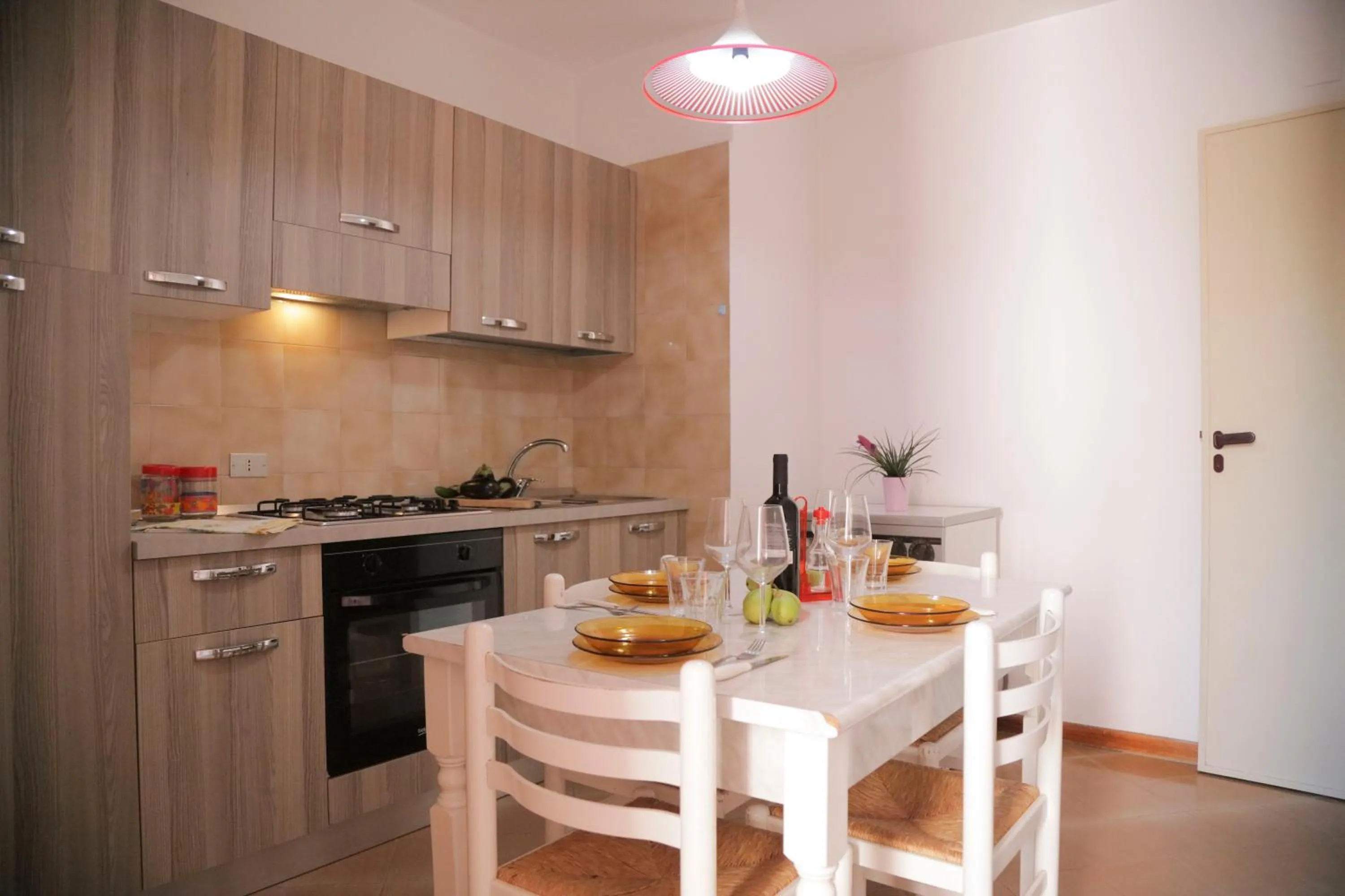 Kitchen or kitchenette in Casa Rosa