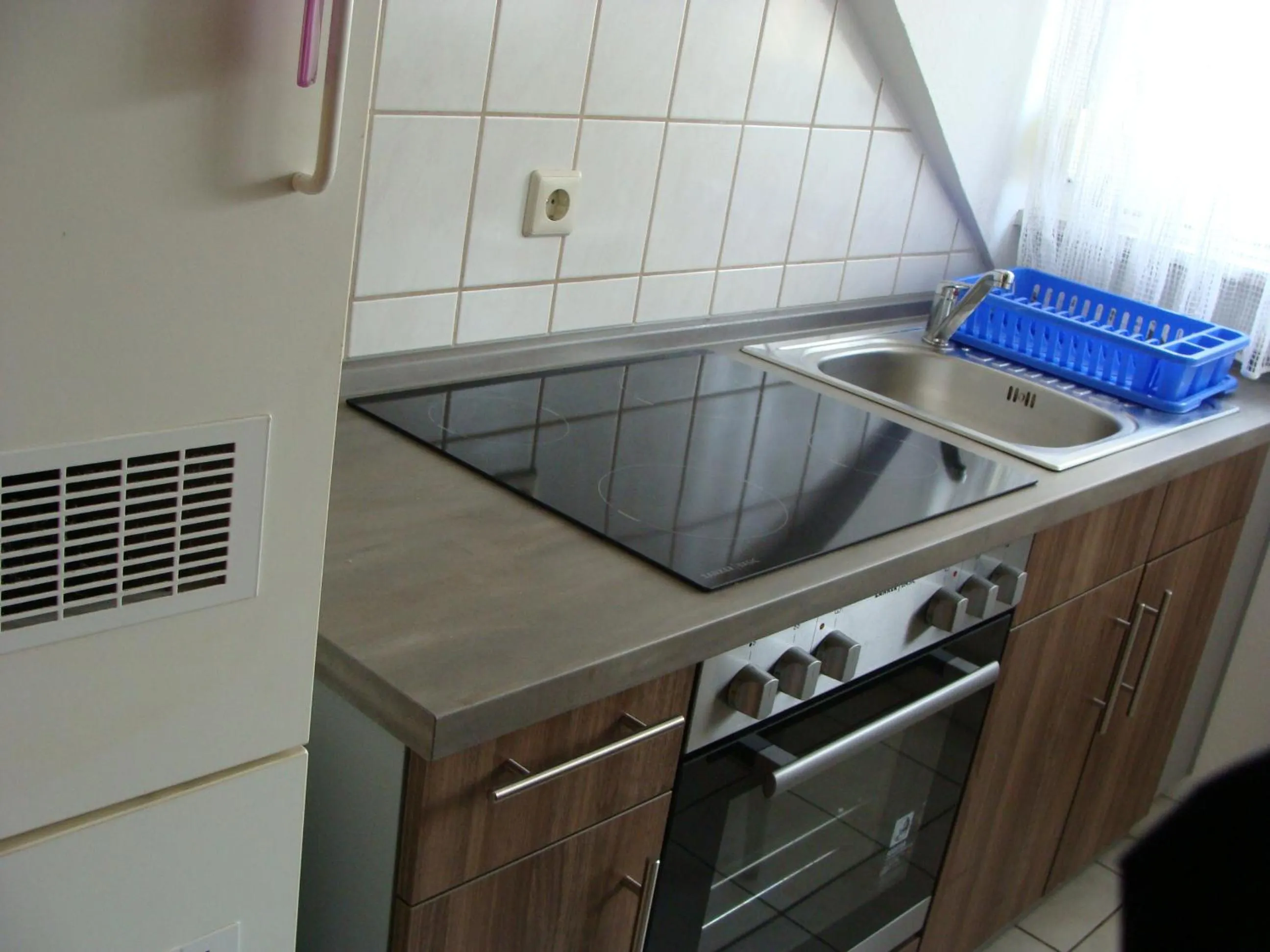 Kitchen or kitchenette in Hotel Löhr
