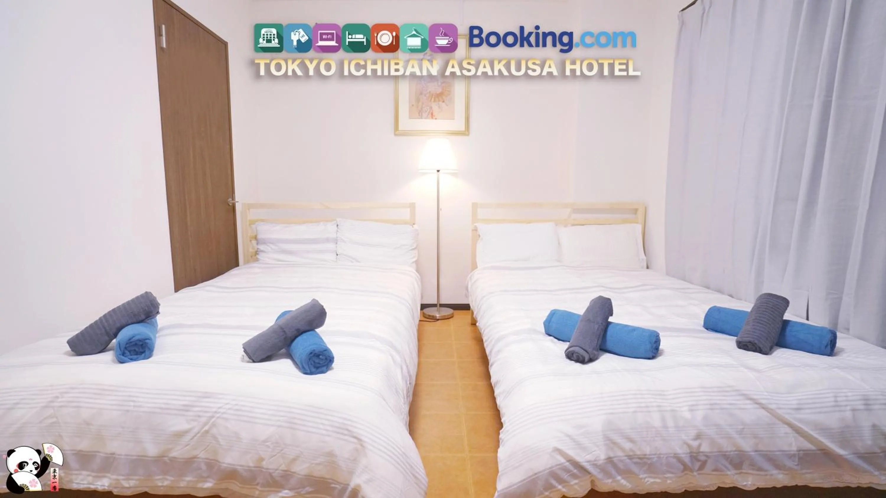 Bed in TOKYO ICHIBAN ASAKUSA