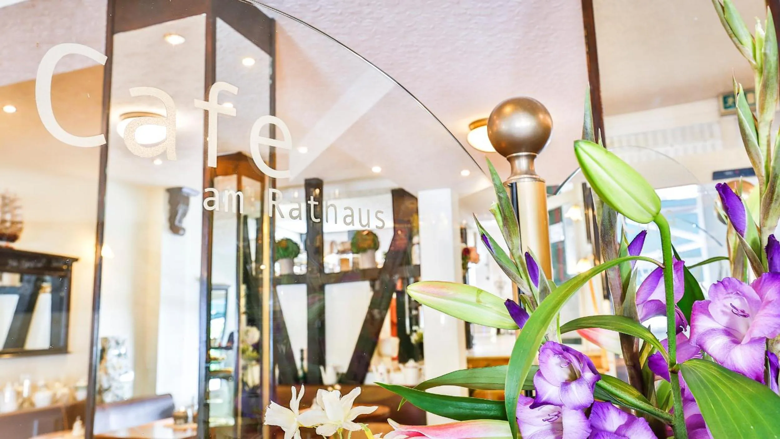 Dining area in Hotel Laterne