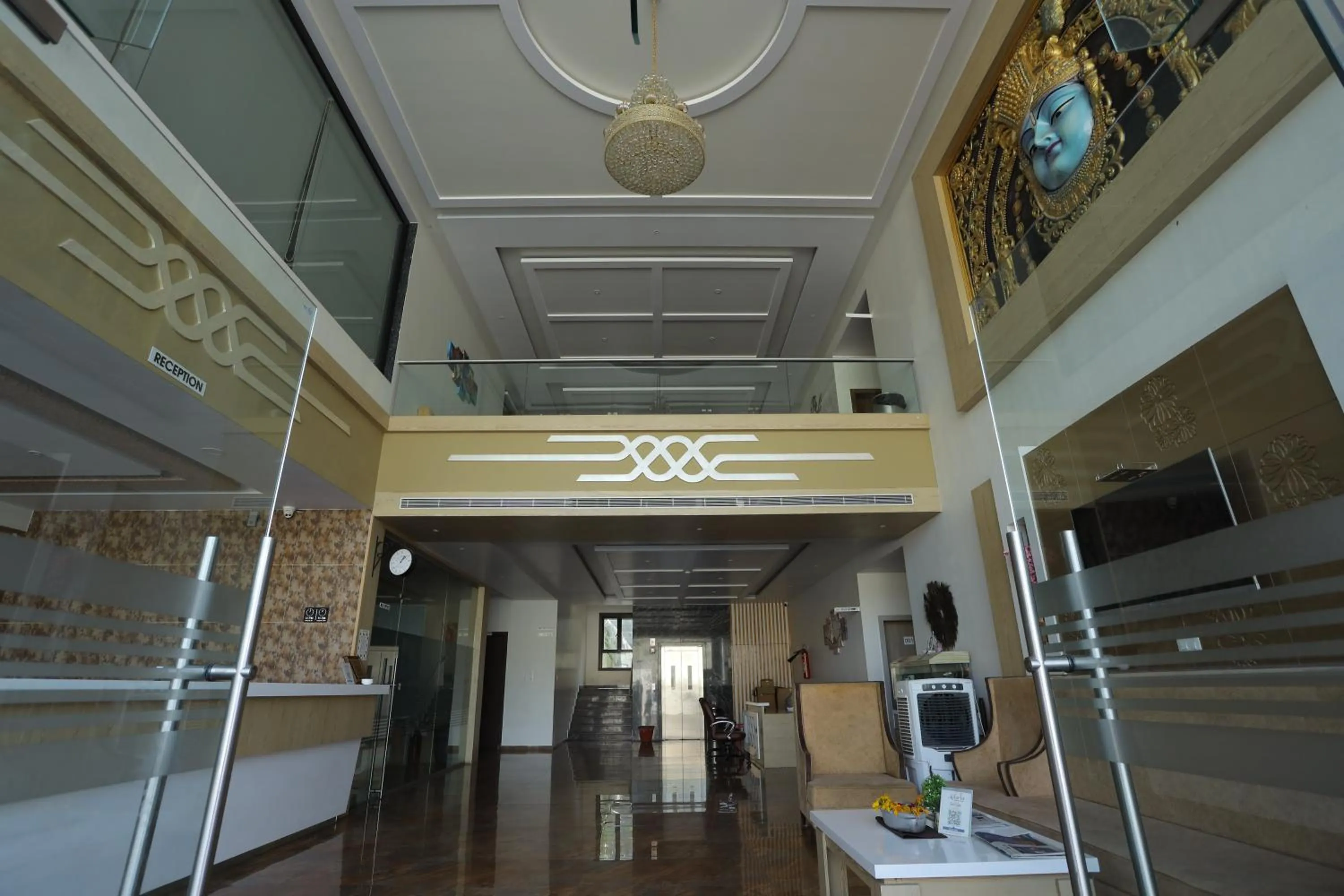 elevator in THE GRAND ASTORIA SOMANTH by Shivalaya Darshanam