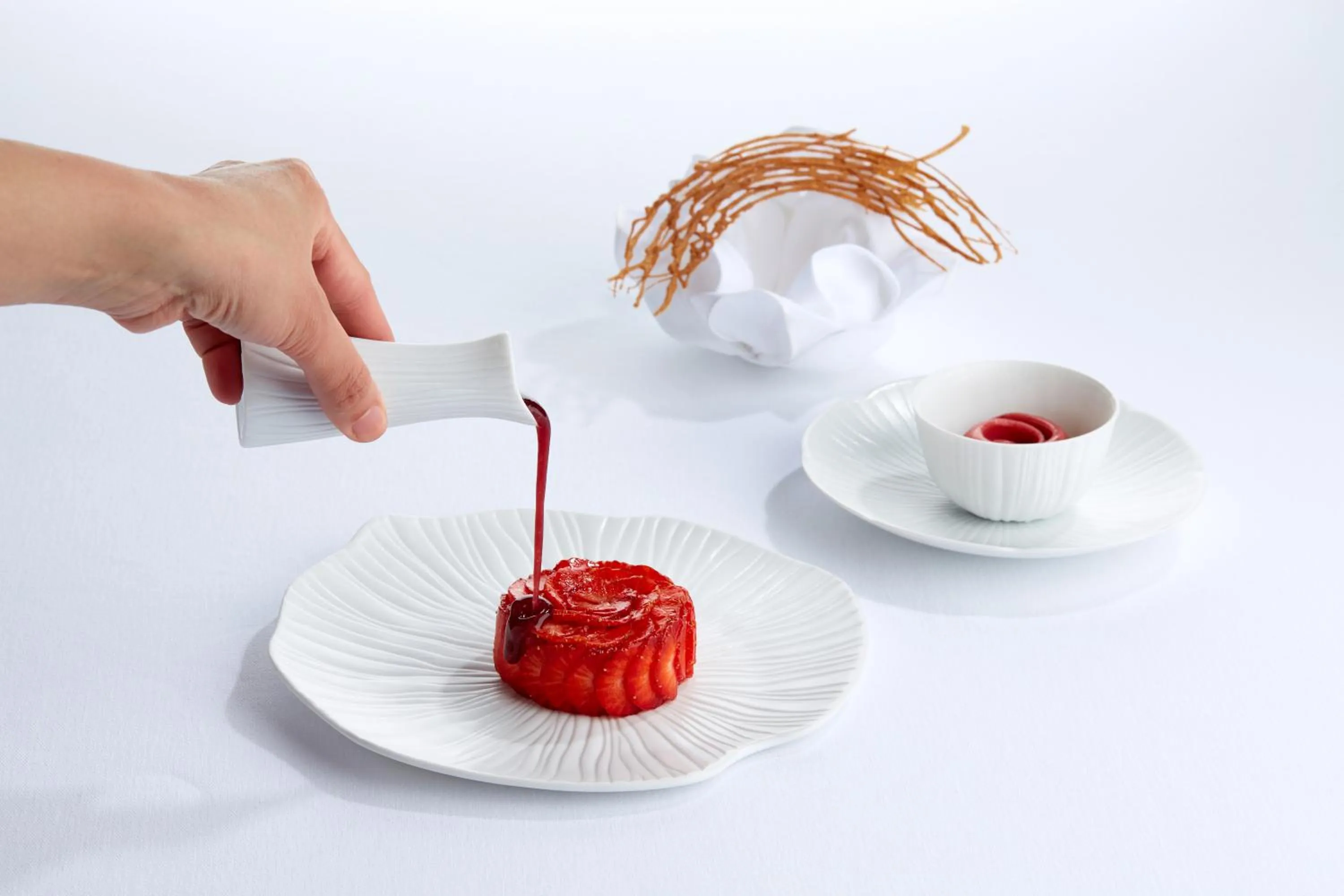 Food close-up in Domaine les Crayères