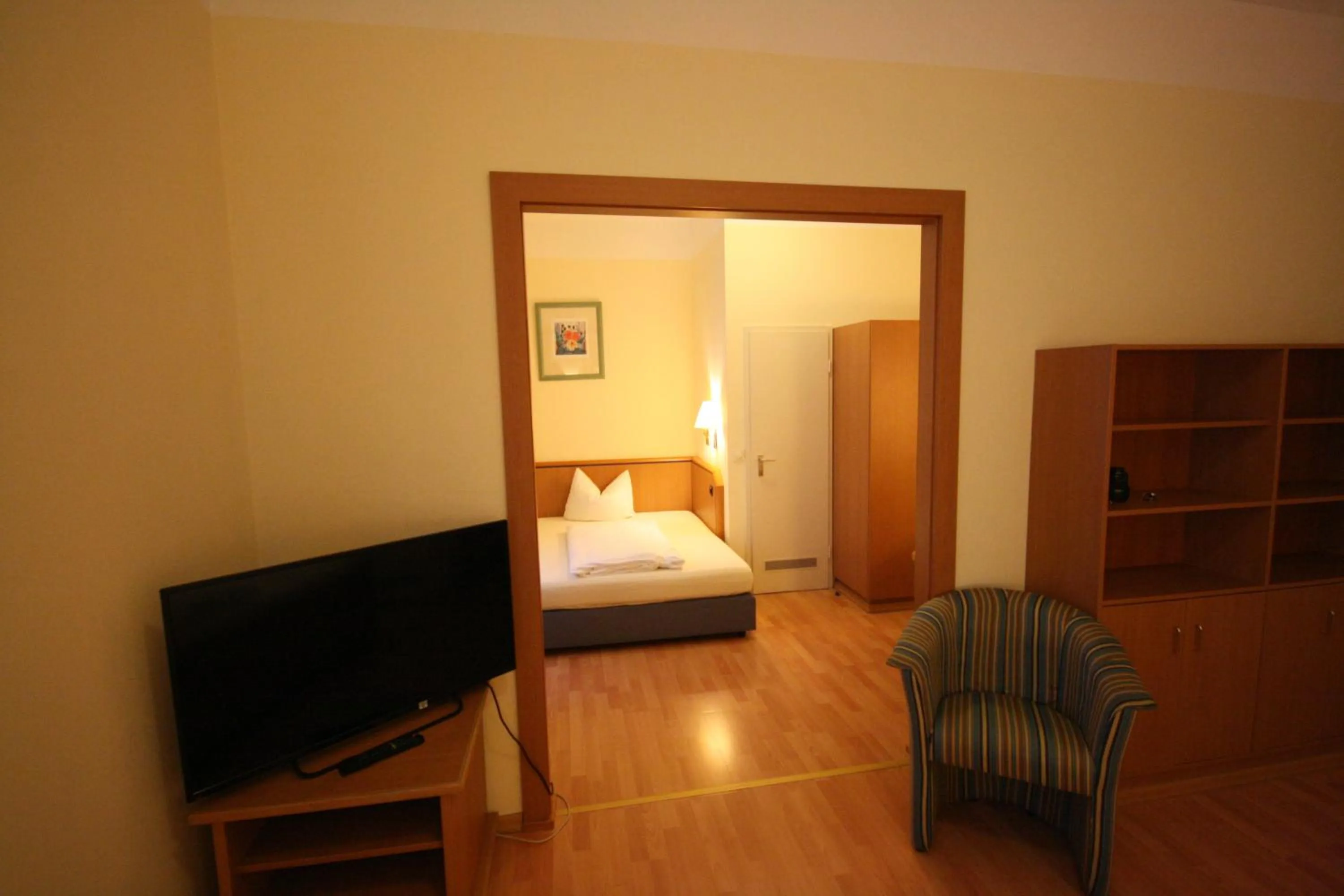 Photo of the whole room, Bed in Altstadt Hotel