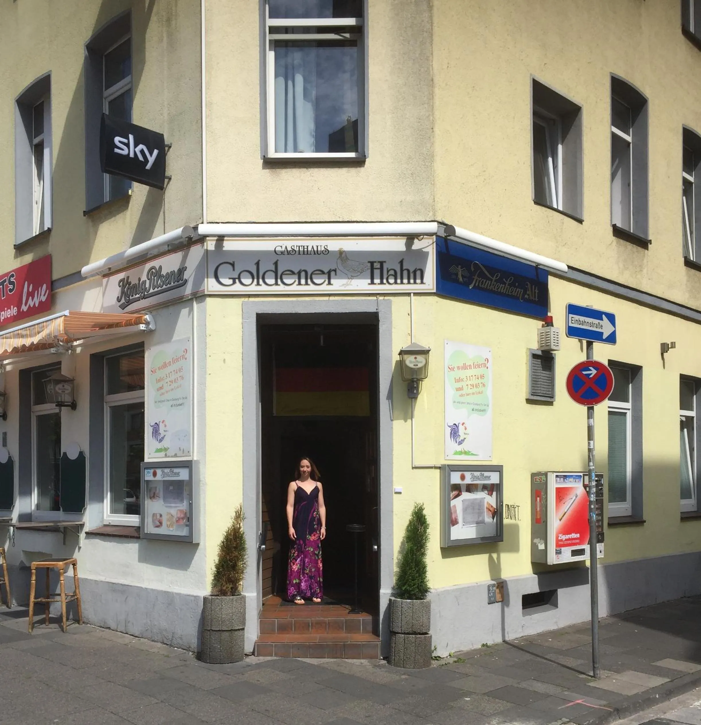 Facade/entrance in Hotel Goldener Hahn