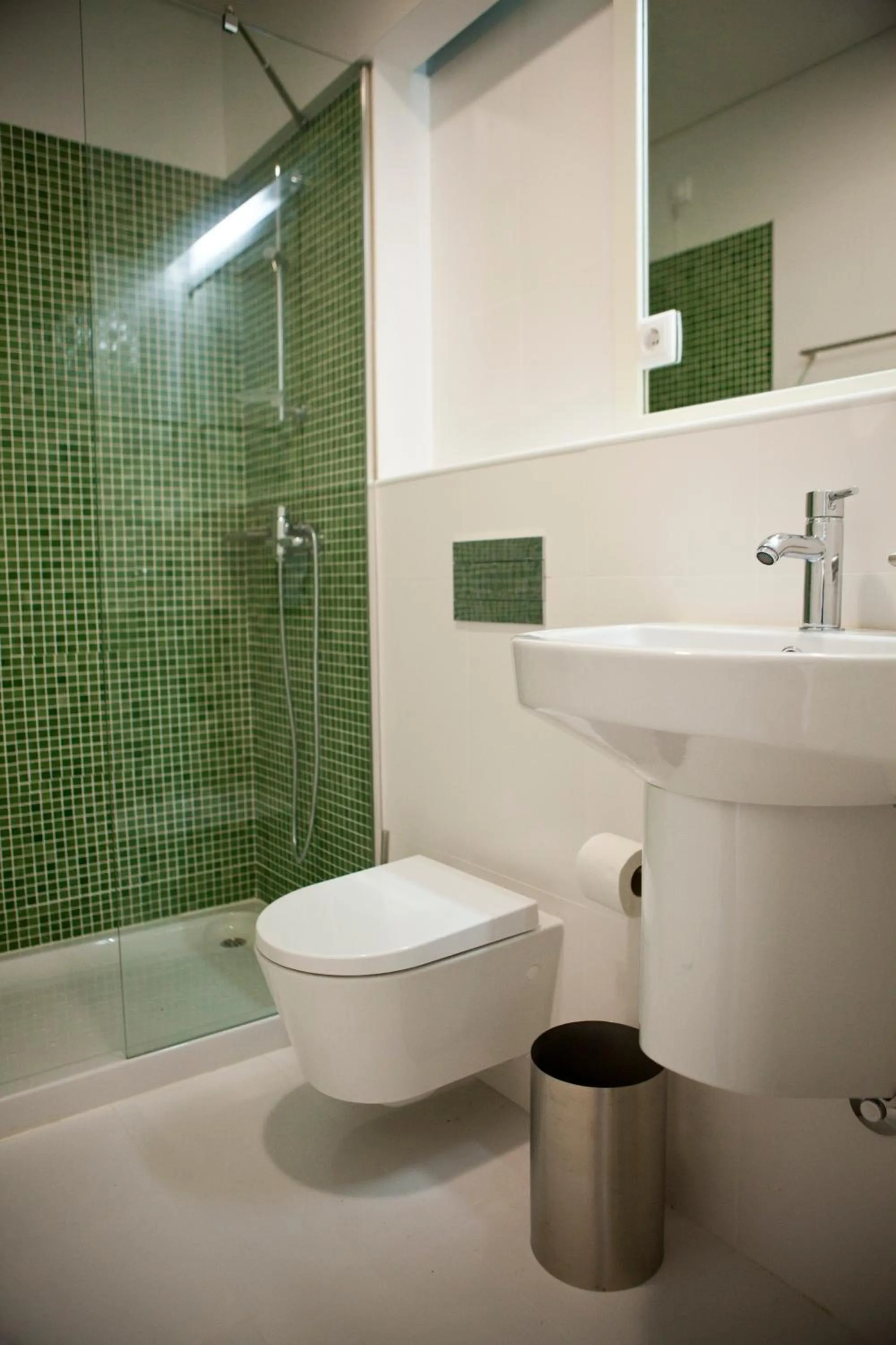 Bathroom in Hotel Comércio