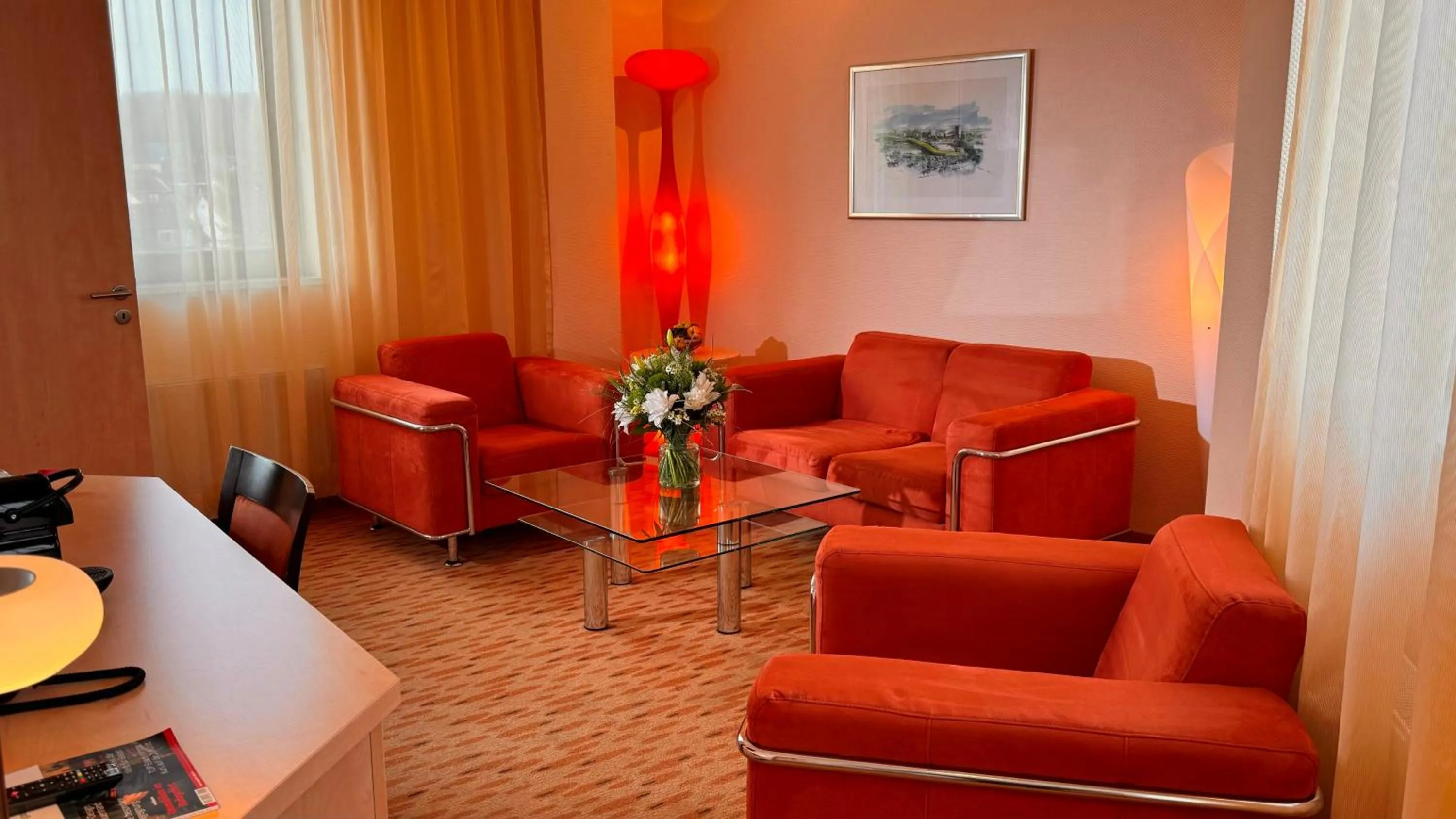 Living room in Hotel Rhein-Ruhr Bottrop