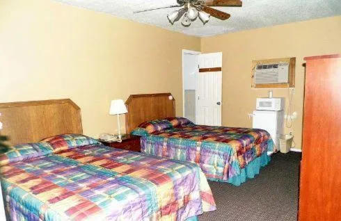 Bed in Interstate Motel
