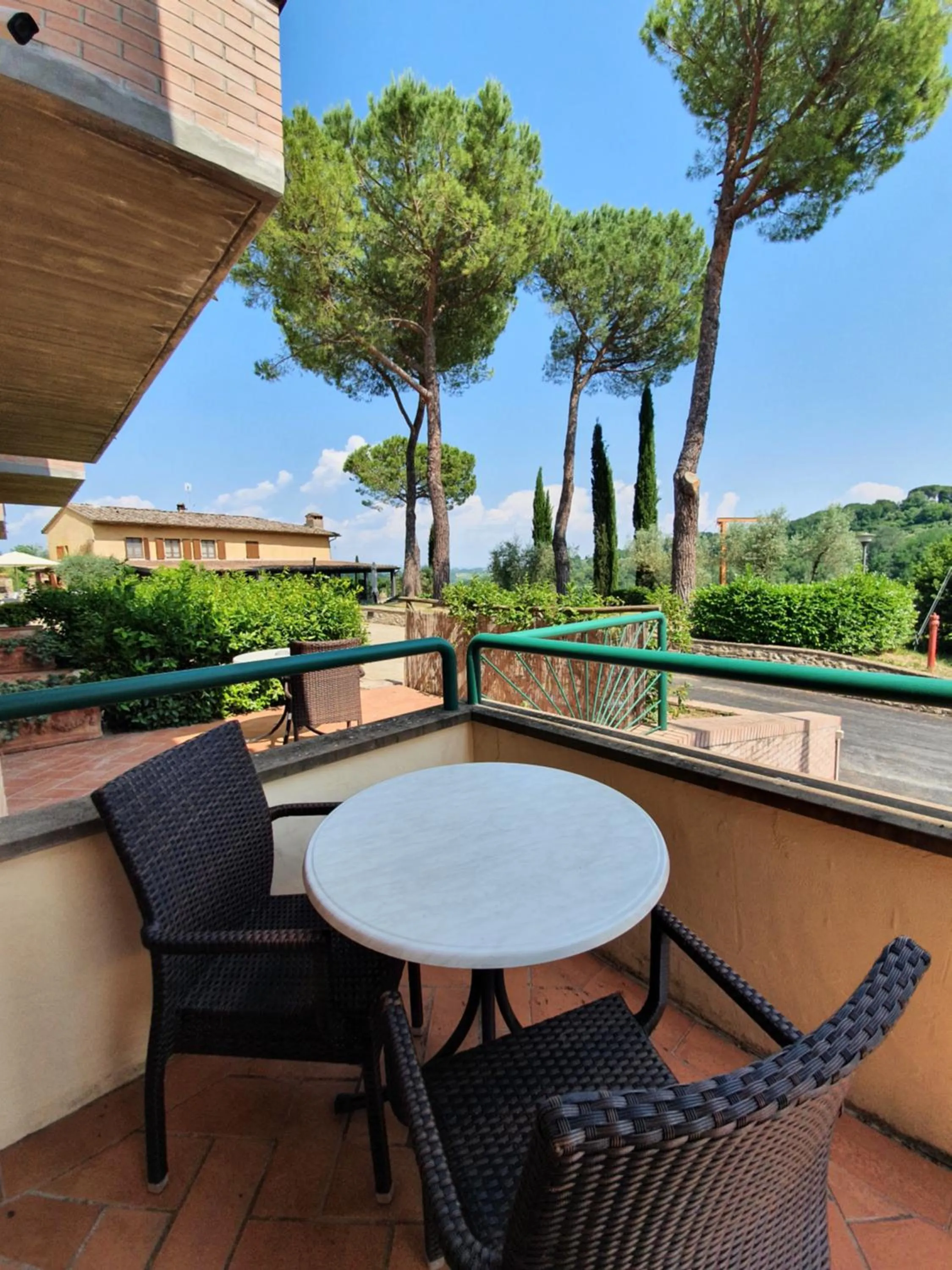 Patio in Hotel Le Colline