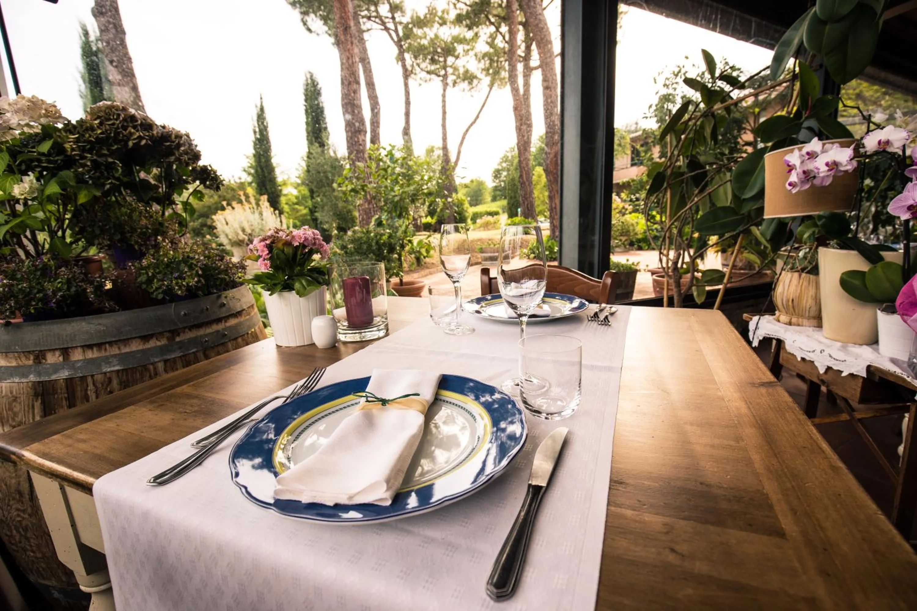 Restaurant/places to eat in Hotel Le Colline