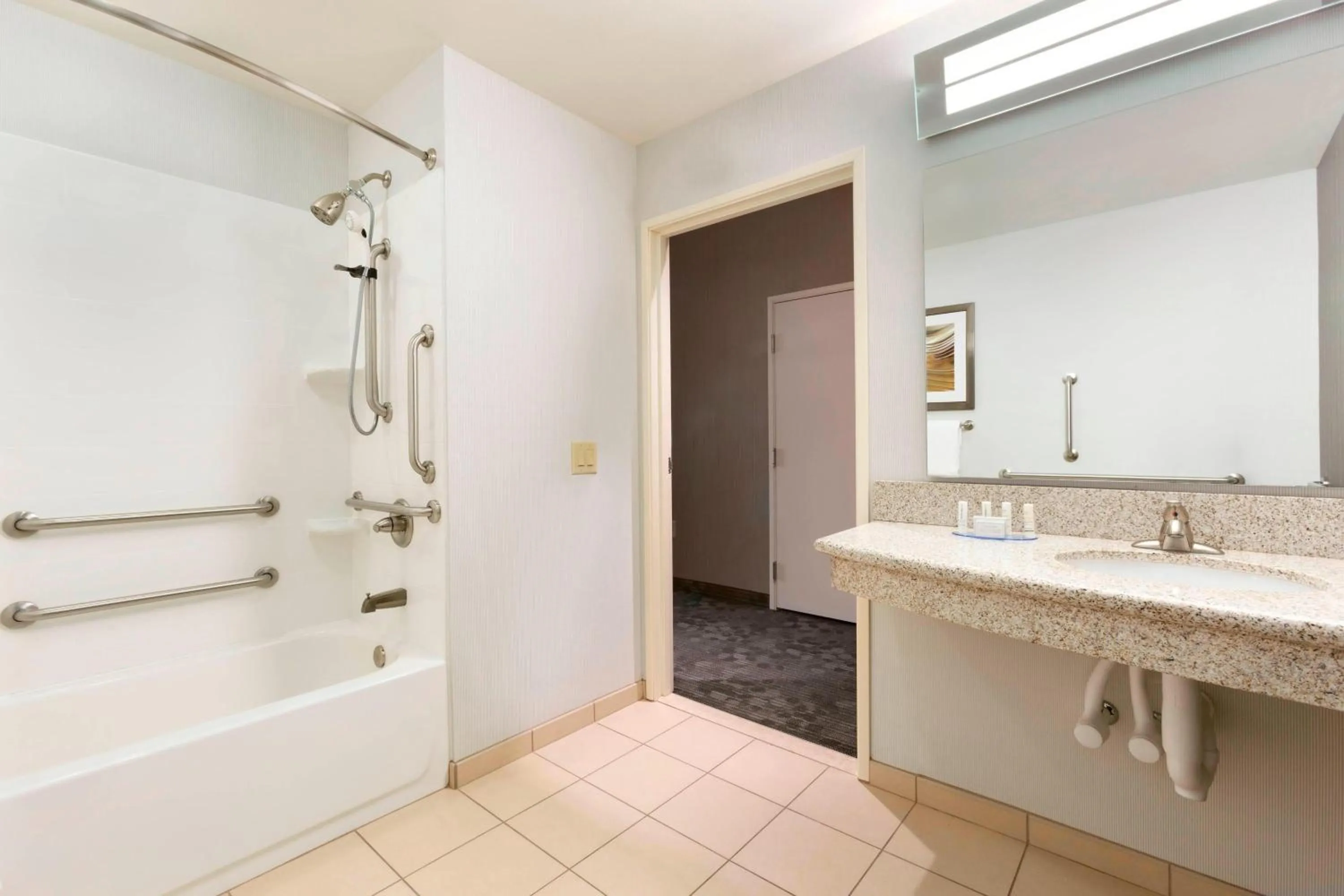 Bathroom in Courtyard by Marriott Kalamazoo Portage