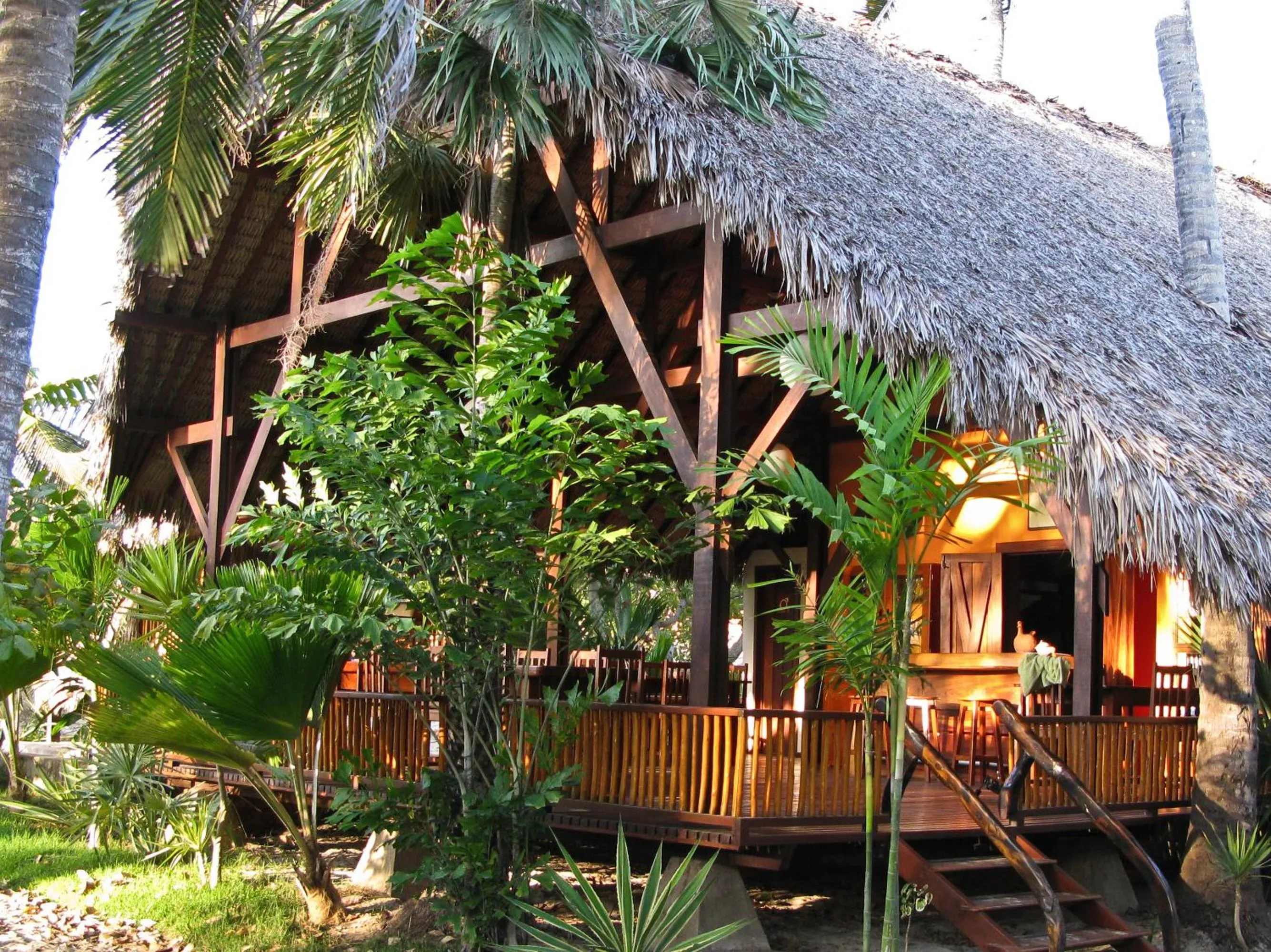 Restaurant/places to eat in Pousada Portal do Vento