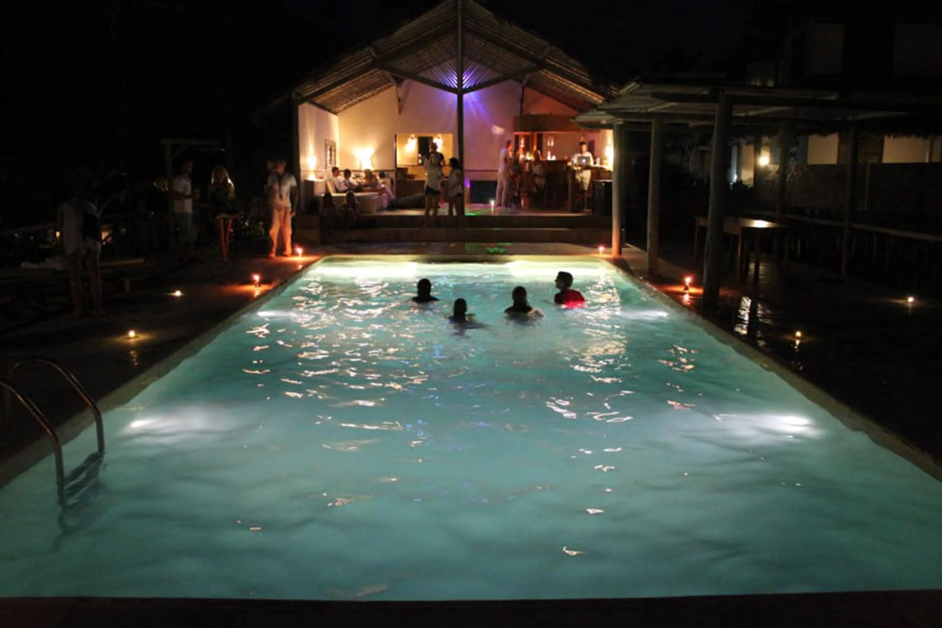 Swimming pool in Pousada Portal do Vento