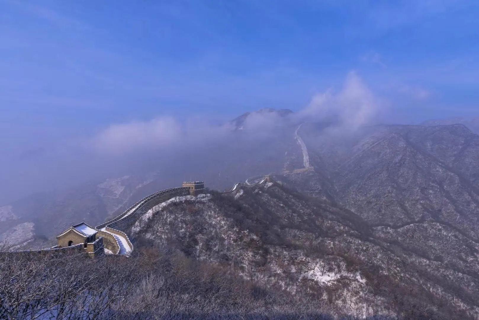 Natural landscape in Sansa Village Boutique Hotel at Mutianyu Great Wall Adjoin to Mutianyu Great Wall - Room with the View of Great Wall - Jacuzzi with the View of Great Wall - Vehicle Shuttle Service - International Catering - SPA& Nail Beauty Facilities