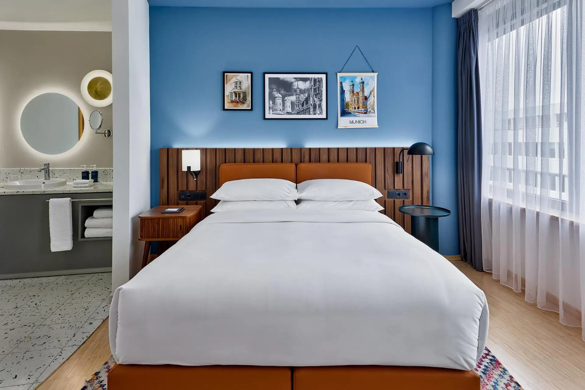 Bed in Four Points by Sheraton Munich Messe