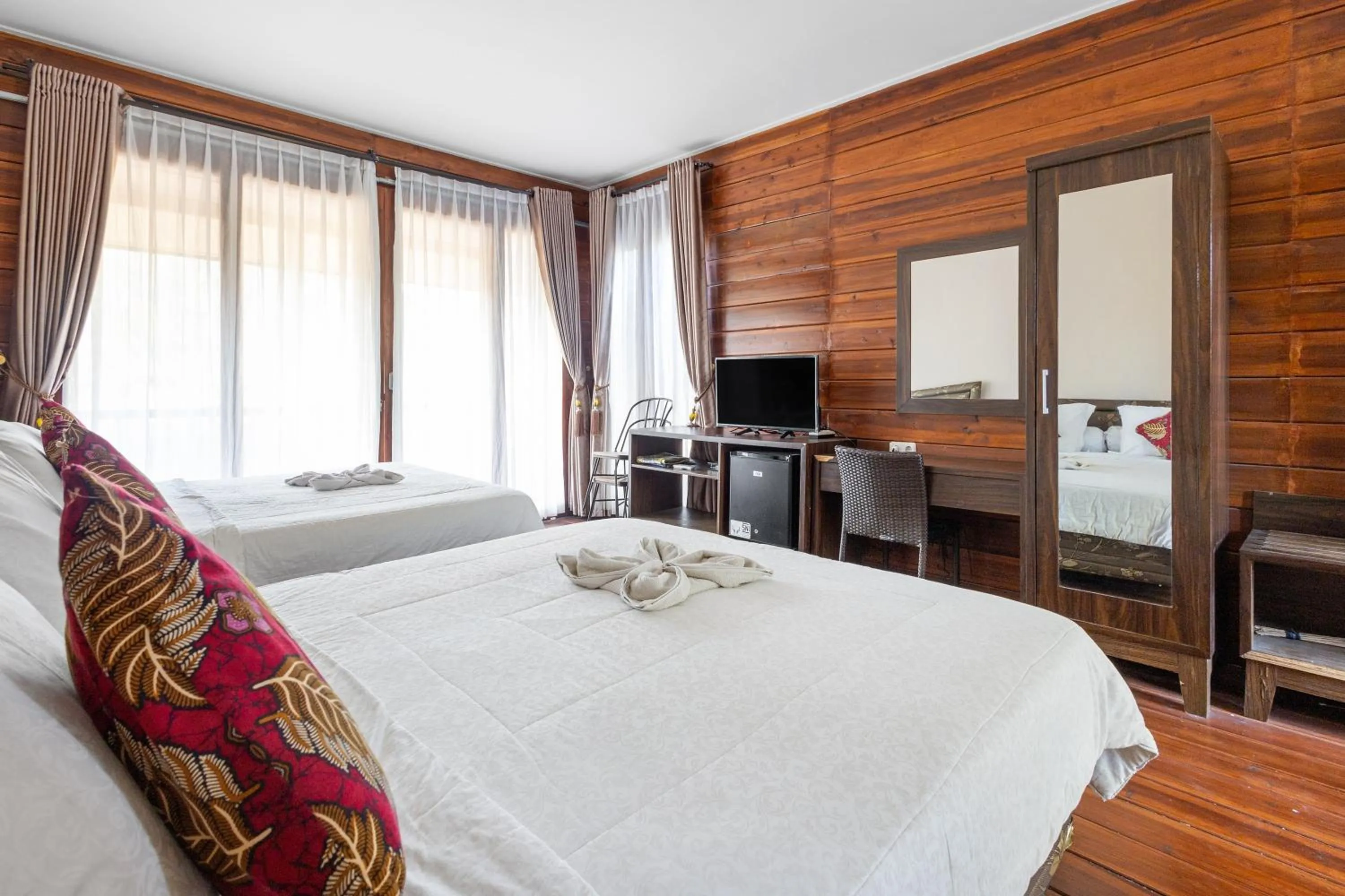 Bed in Sawarna Little Hula Hula