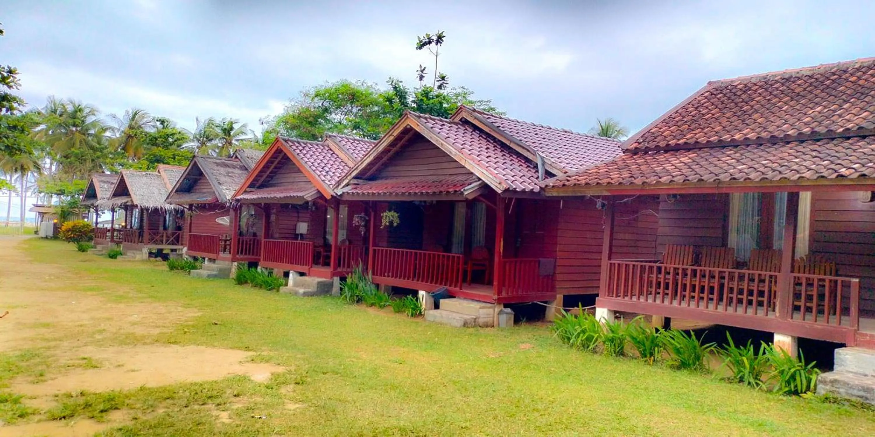 Property building in Sawarna Little Hula Hula