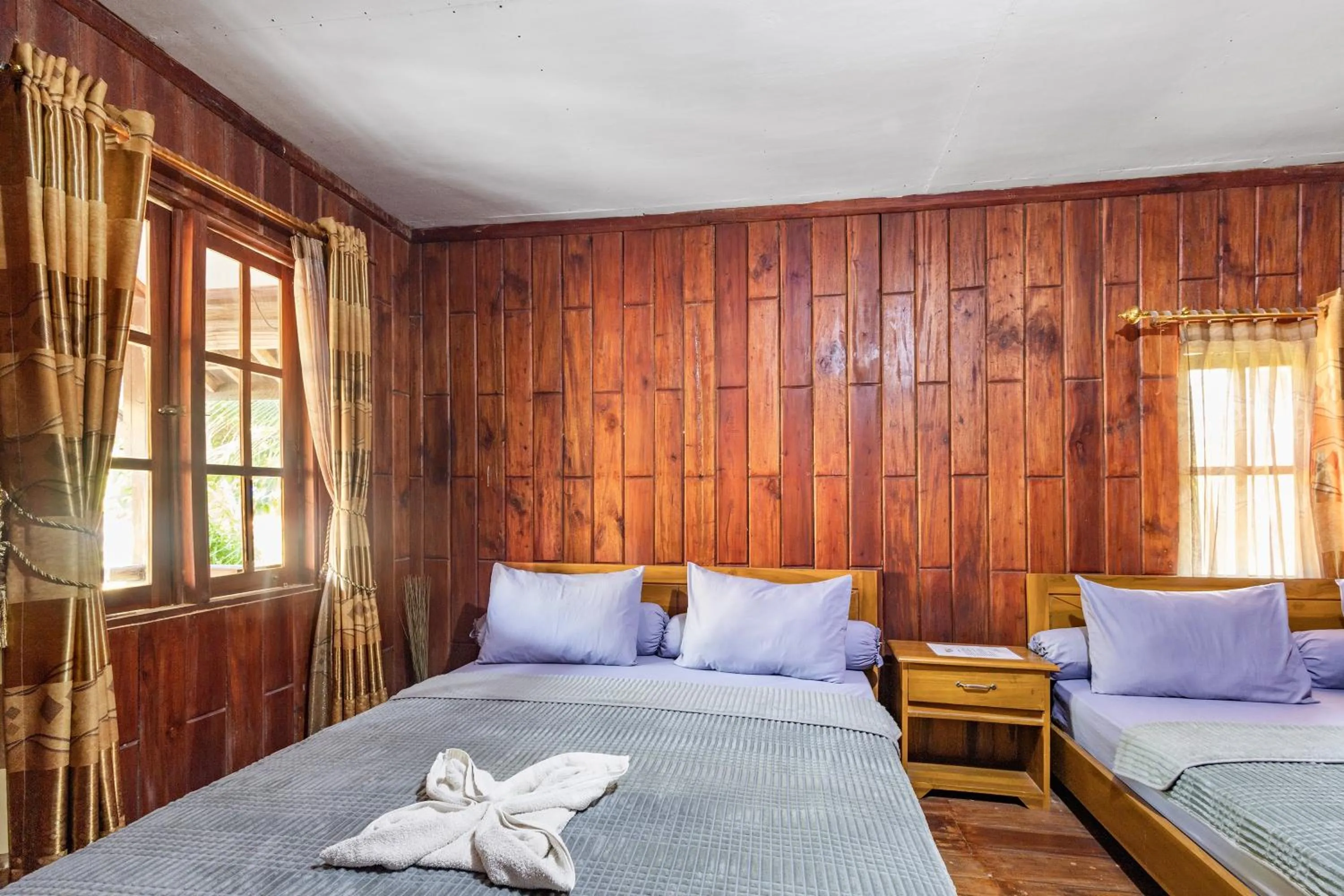 Bed in Sawarna Little Hula Hula